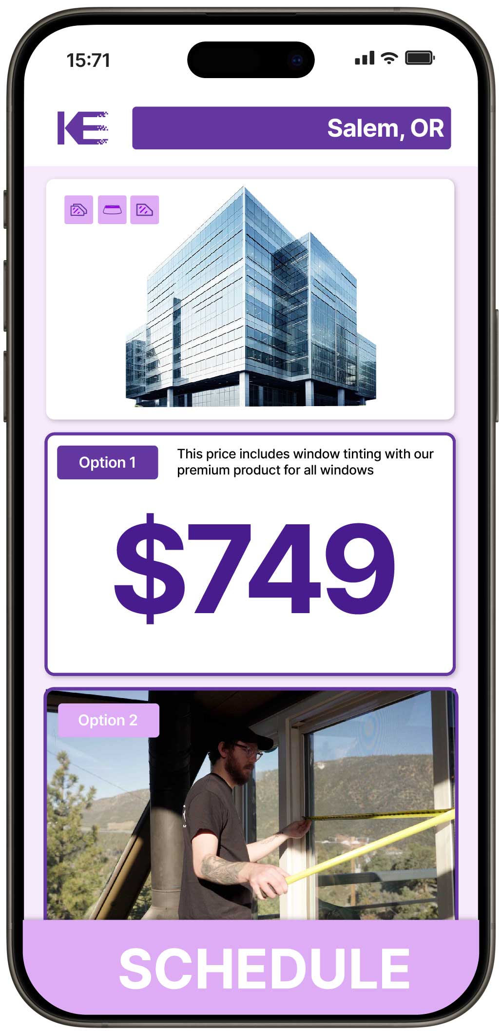 View Reasonable Safety and Security Window Film Rates in Salem, Oregon