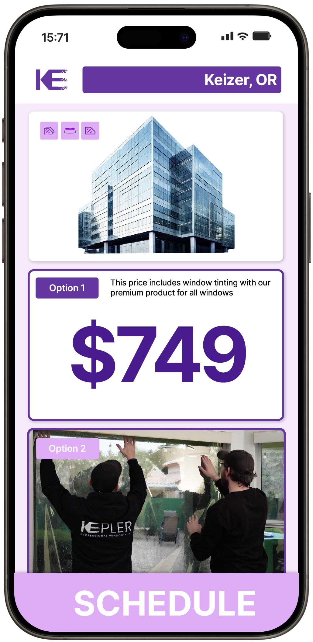 View Reasonable Safety and Security Window Film Prices in Keizer, Oregon