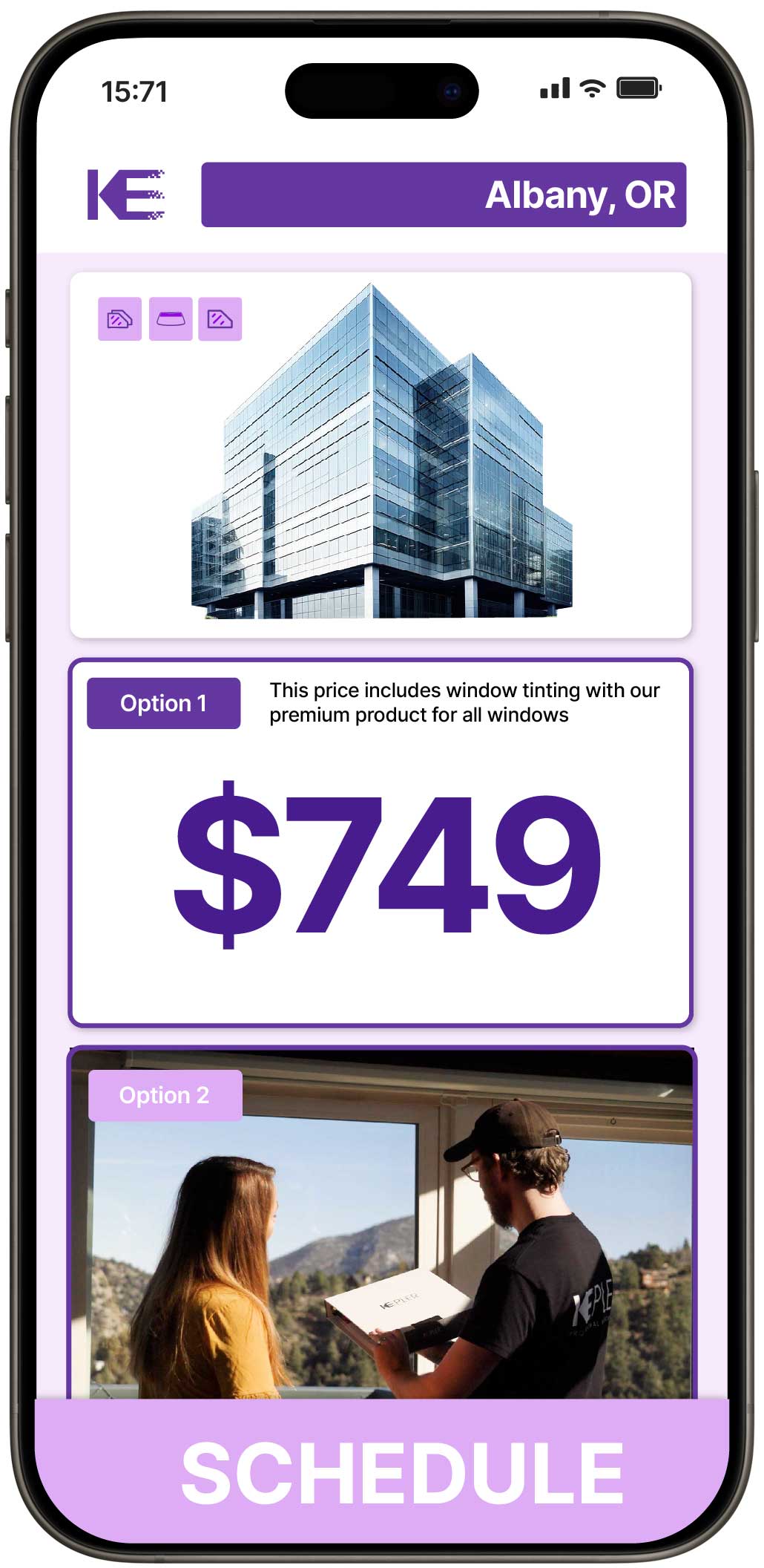 View Reasonable Safety and Security Window Film Prices in Albany, Oregon