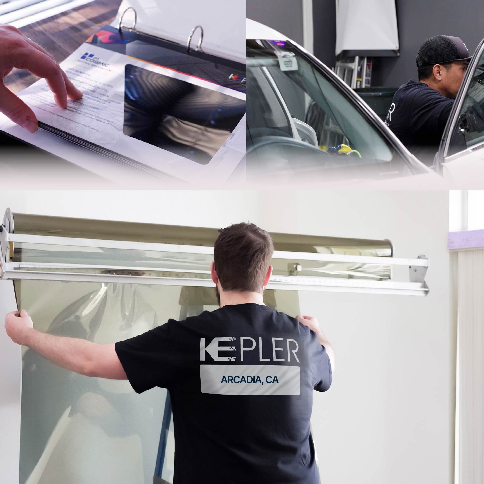 Kepler Specialist Installing Anti-Graffiti Film in Arcadia, California
