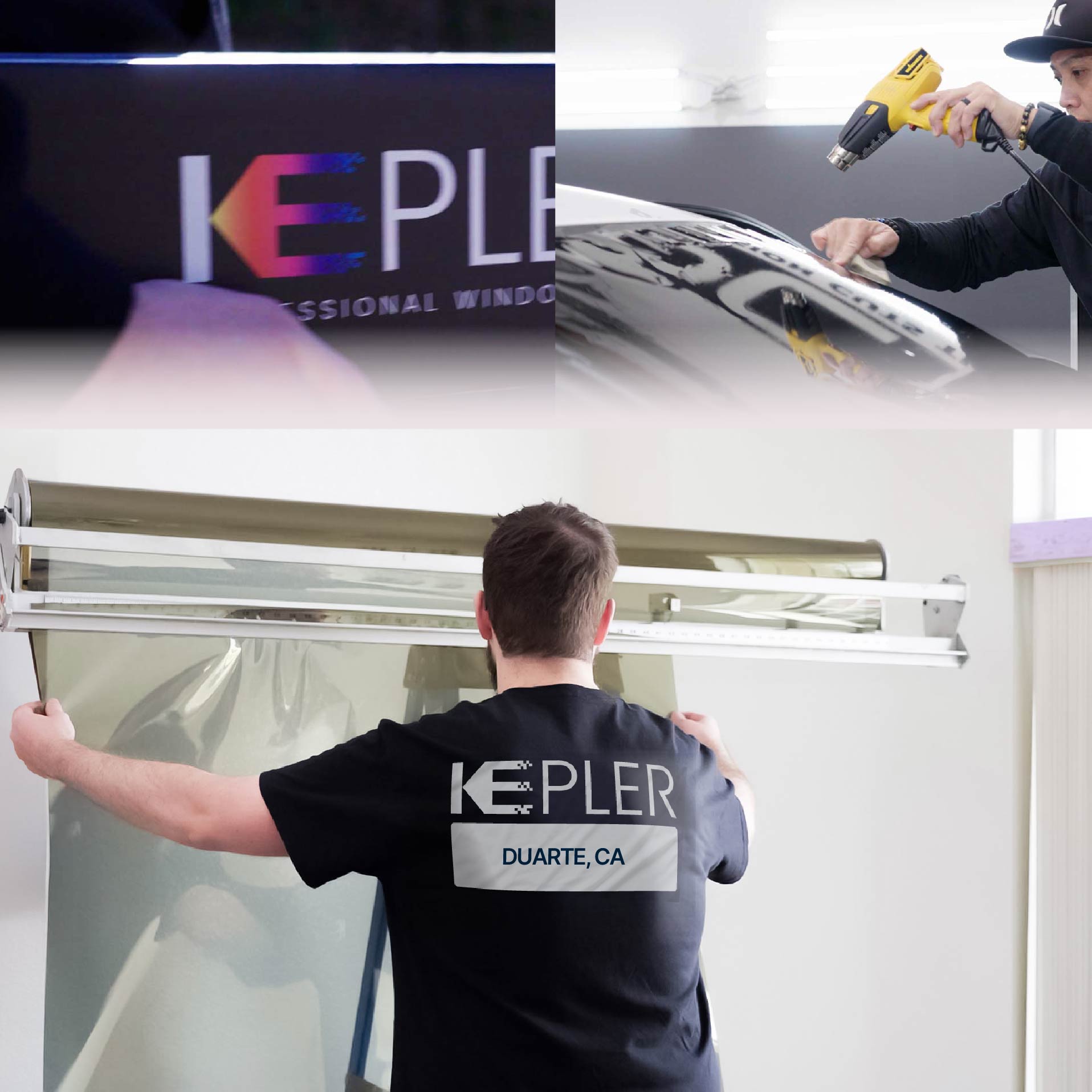 Kepler Specialist Installing Anti-Graffiti Film in Duarte, California
