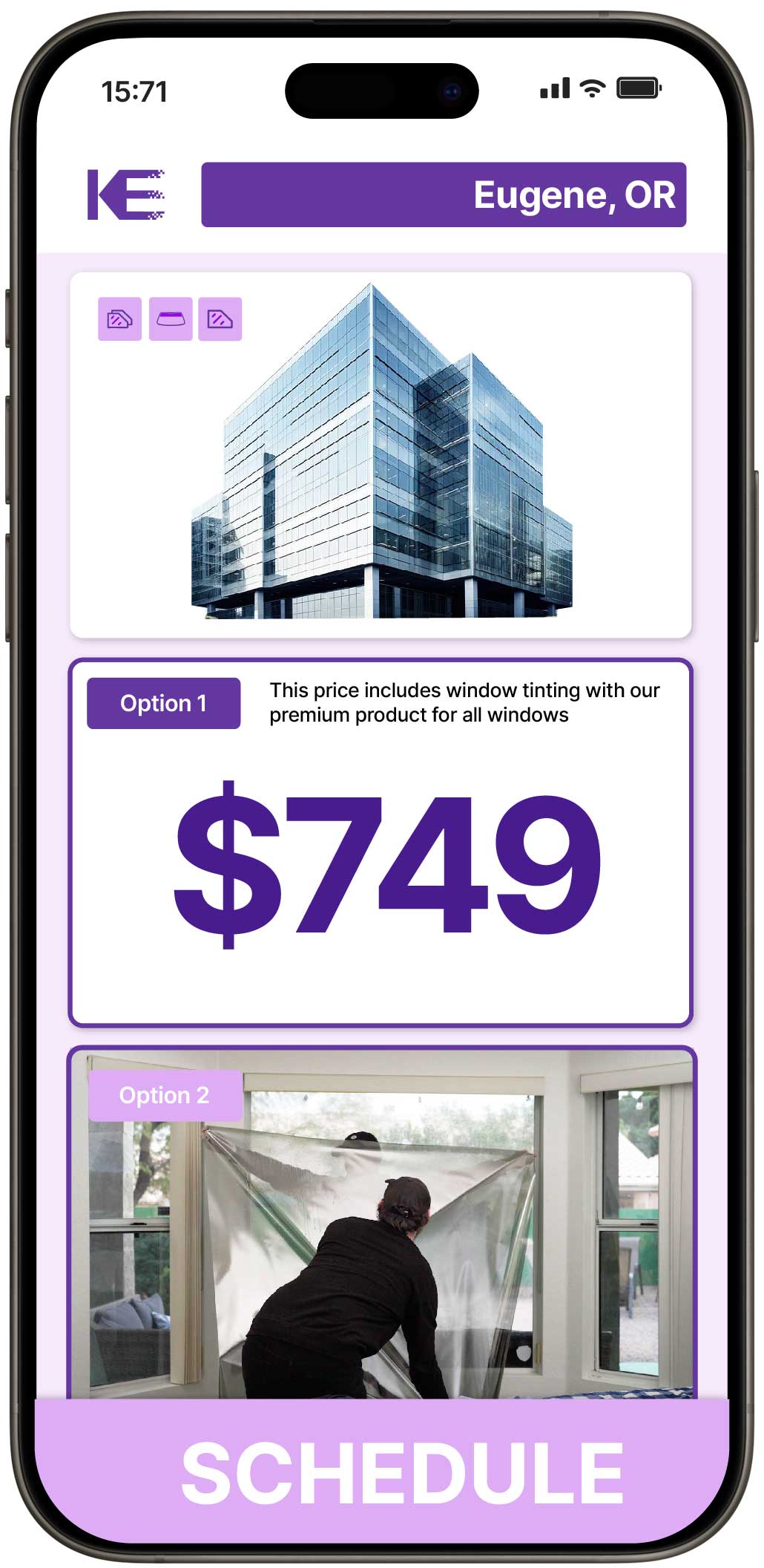 View Reasonable Safety and Security Window Film Prices in Eugene, Oregon