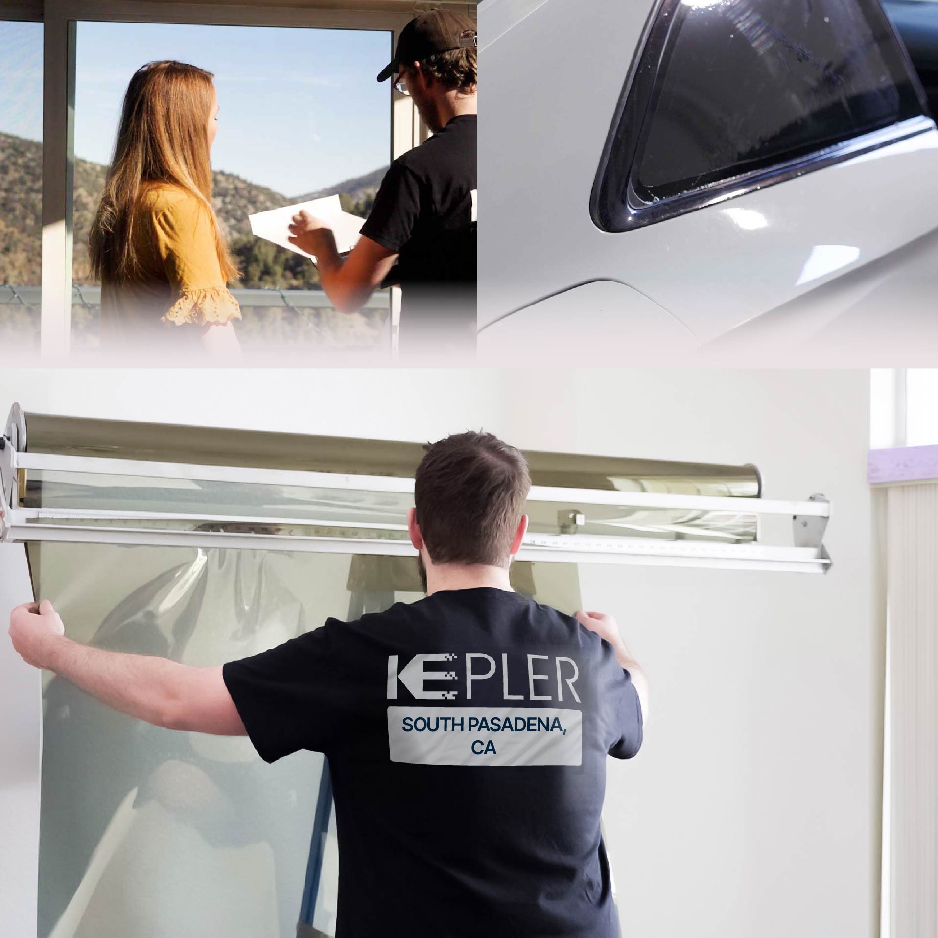 Kepler Specialist Installing Anti-Graffiti Film in South Pasadena, California