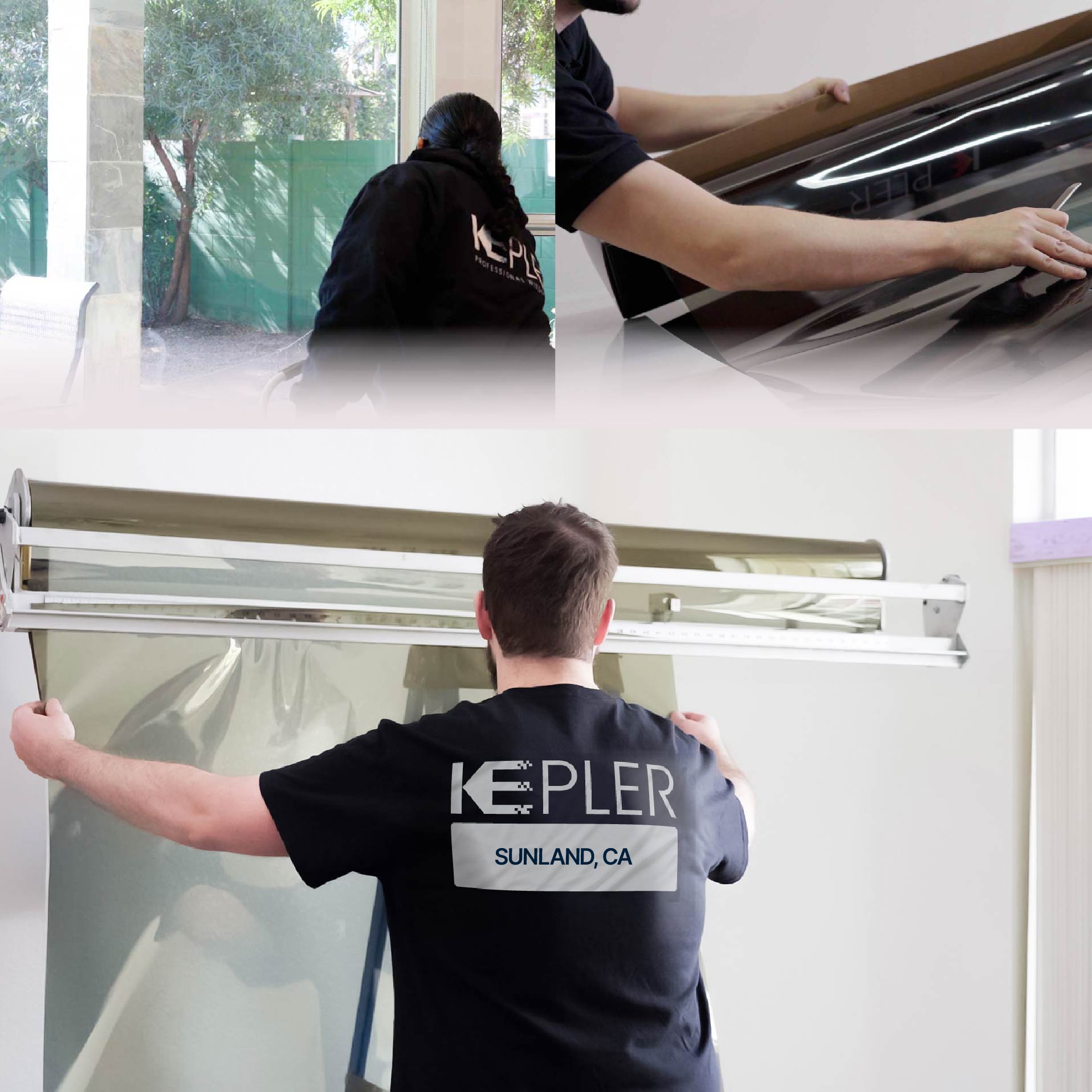 Kepler Specialist Installing Anti-Graffiti Film in Sunland, California