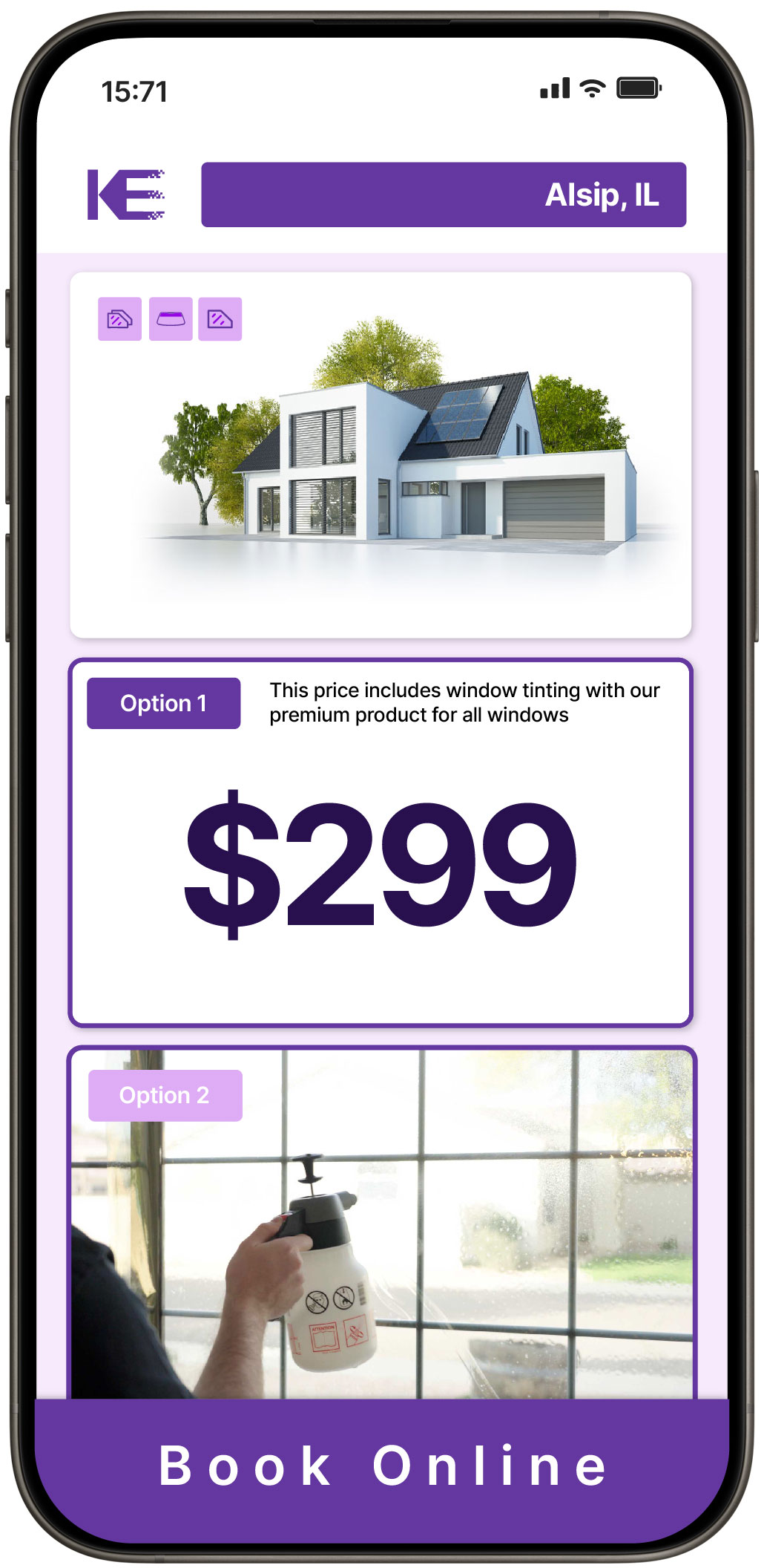 View Competitive Home Window Tinting Prices in Alsip, Illinois