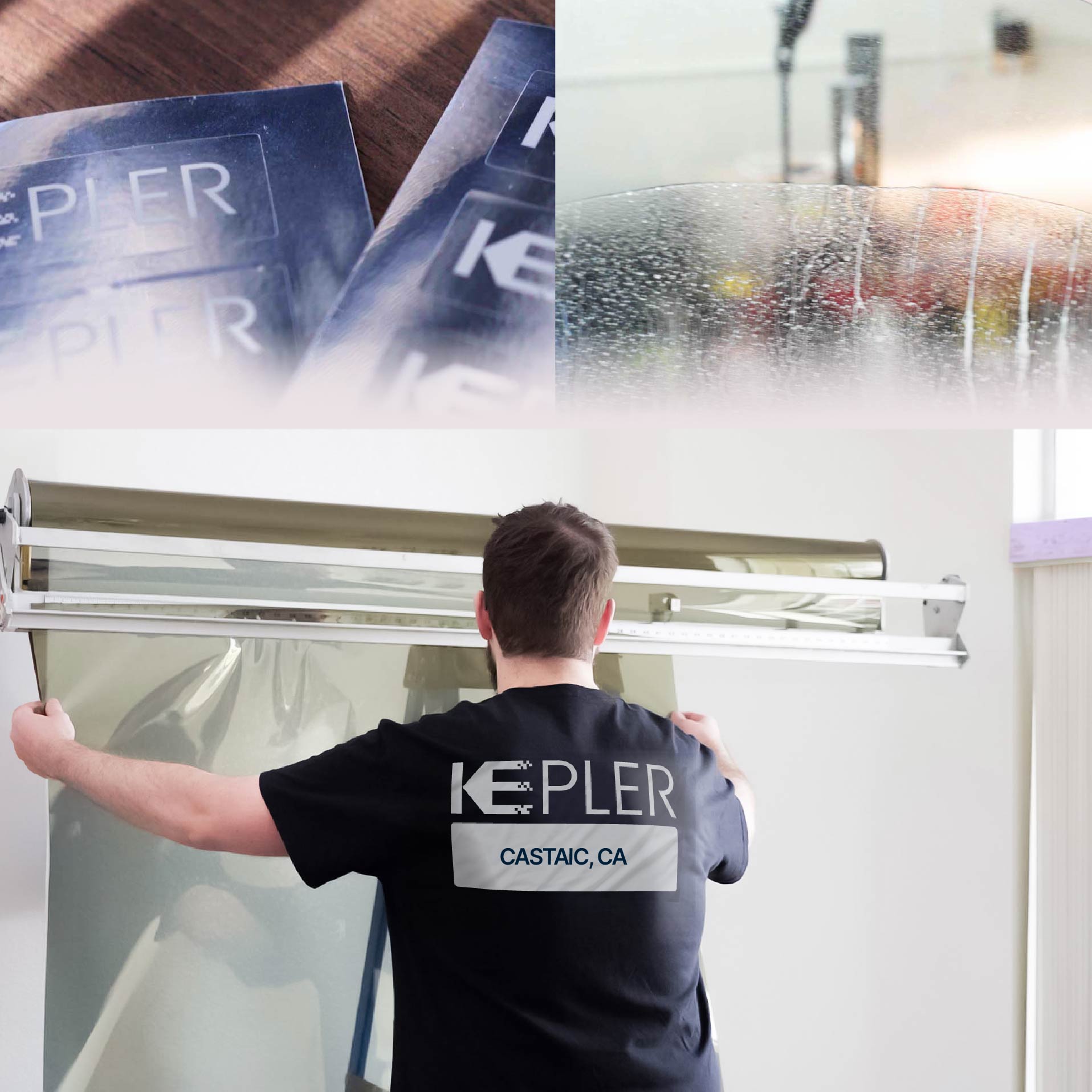 Kepler Specialist Installing Anti-Graffiti Film in Castaic, California