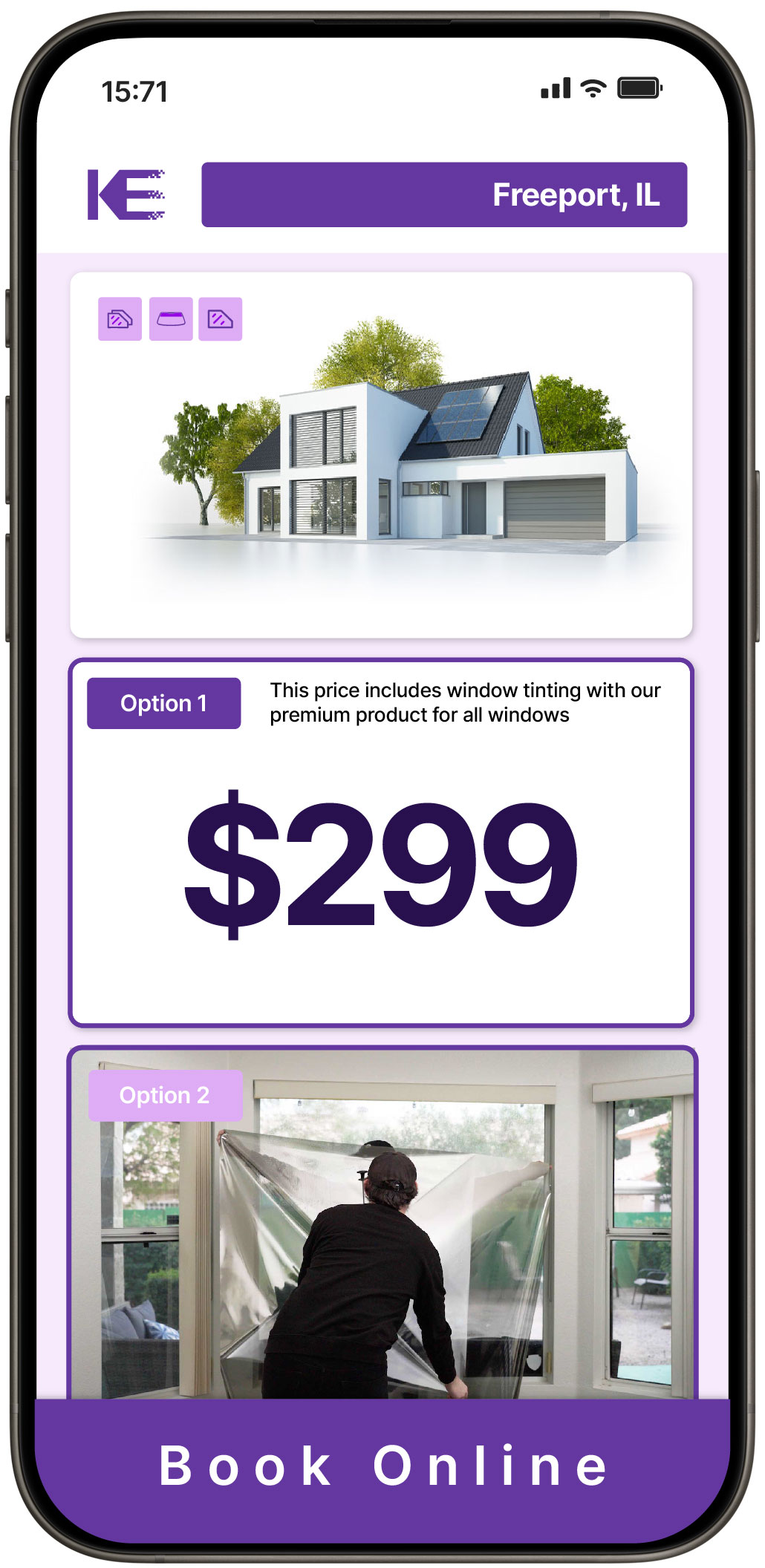 View Reasonable Home Window Tinting Prices in Freeport, Illinois