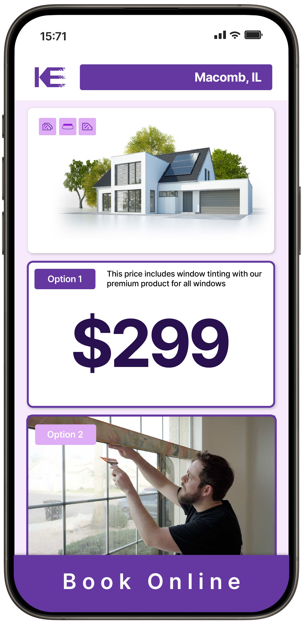 View Affordable Home Window Tinting Prices in Macomb, Illinois