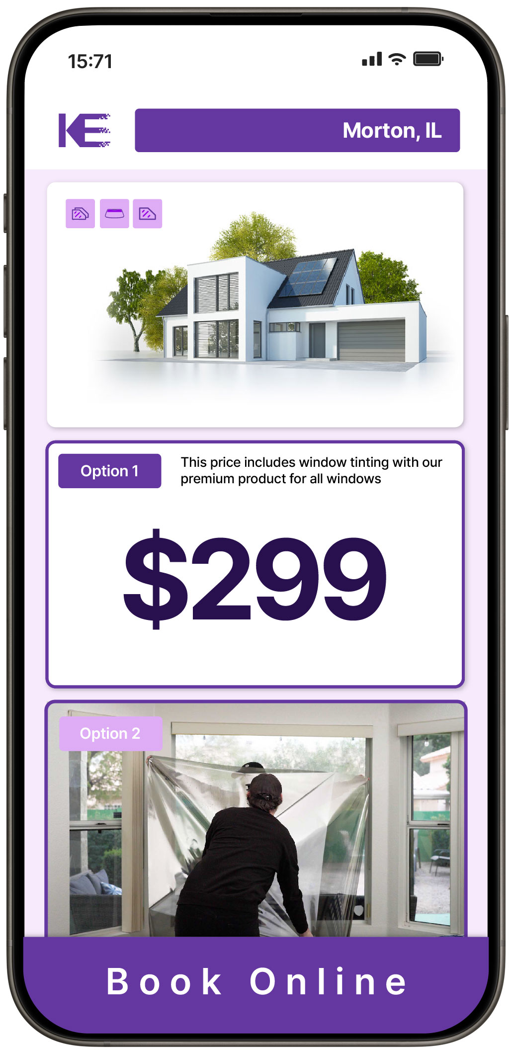 View Reasonable Home Window Tinting Prices in Morton, Illinois