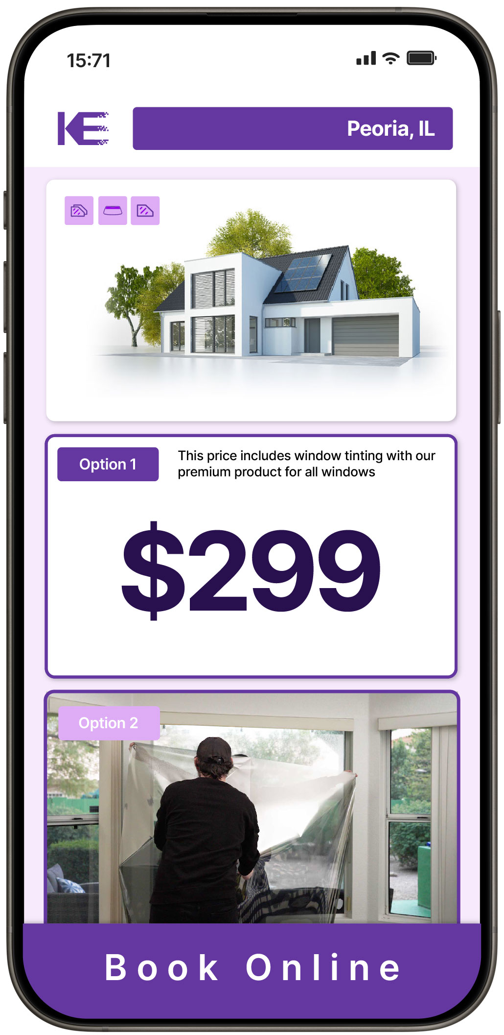 View Reasonable Home Window Tinting Costs in Peoria, Illinois