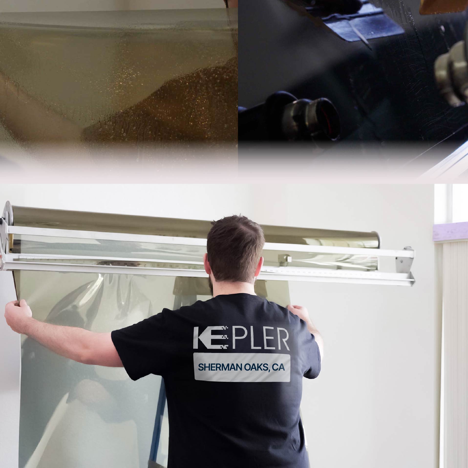 Kepler Specialist Installing Anti-Graffiti Film in Sherman Oaks, California