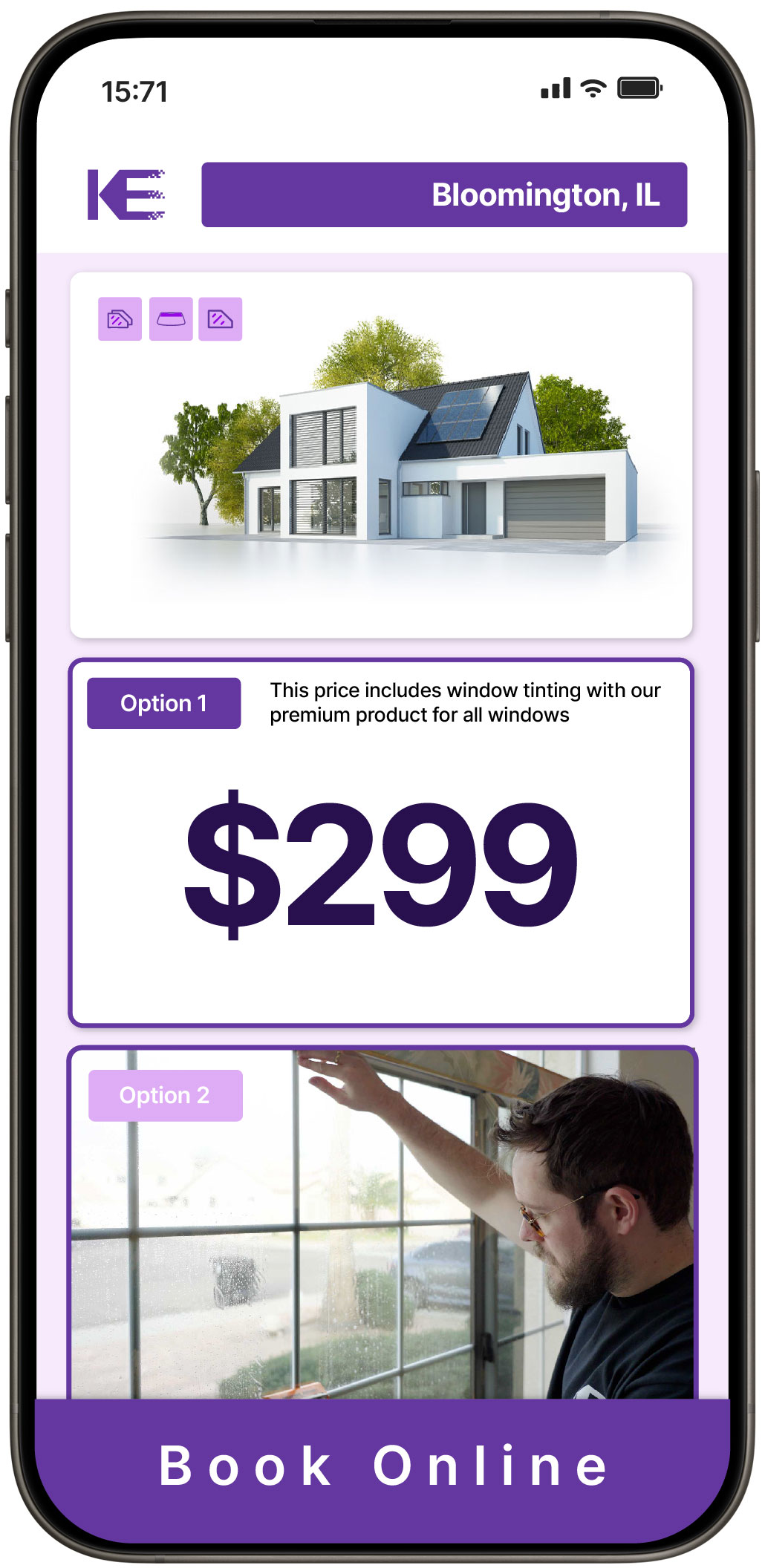 View Affordable Home Window Tinting Costs in Bloomington, Illinois