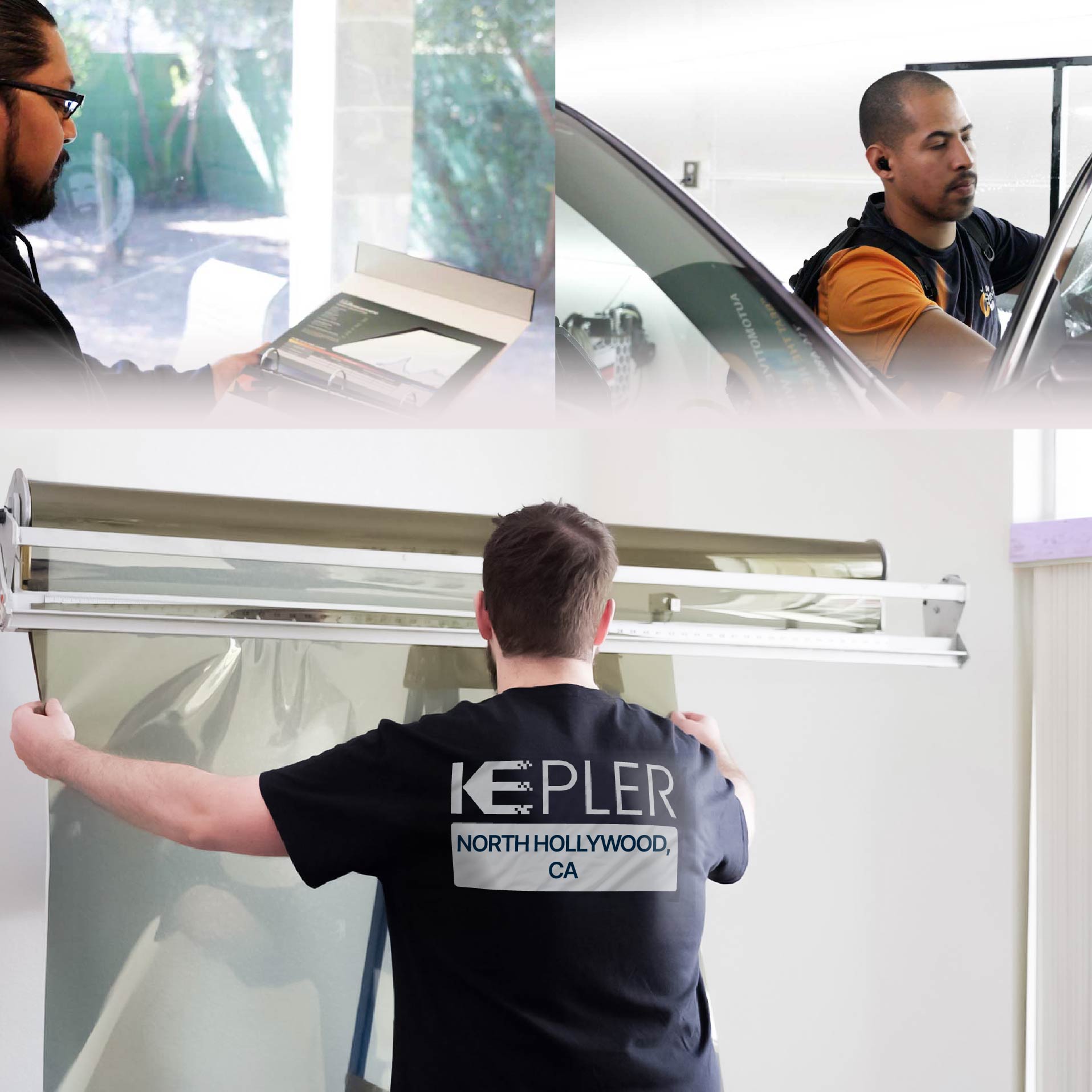 Kepler Specialist Installing Anti-Graffiti Film in North Hollywood, California