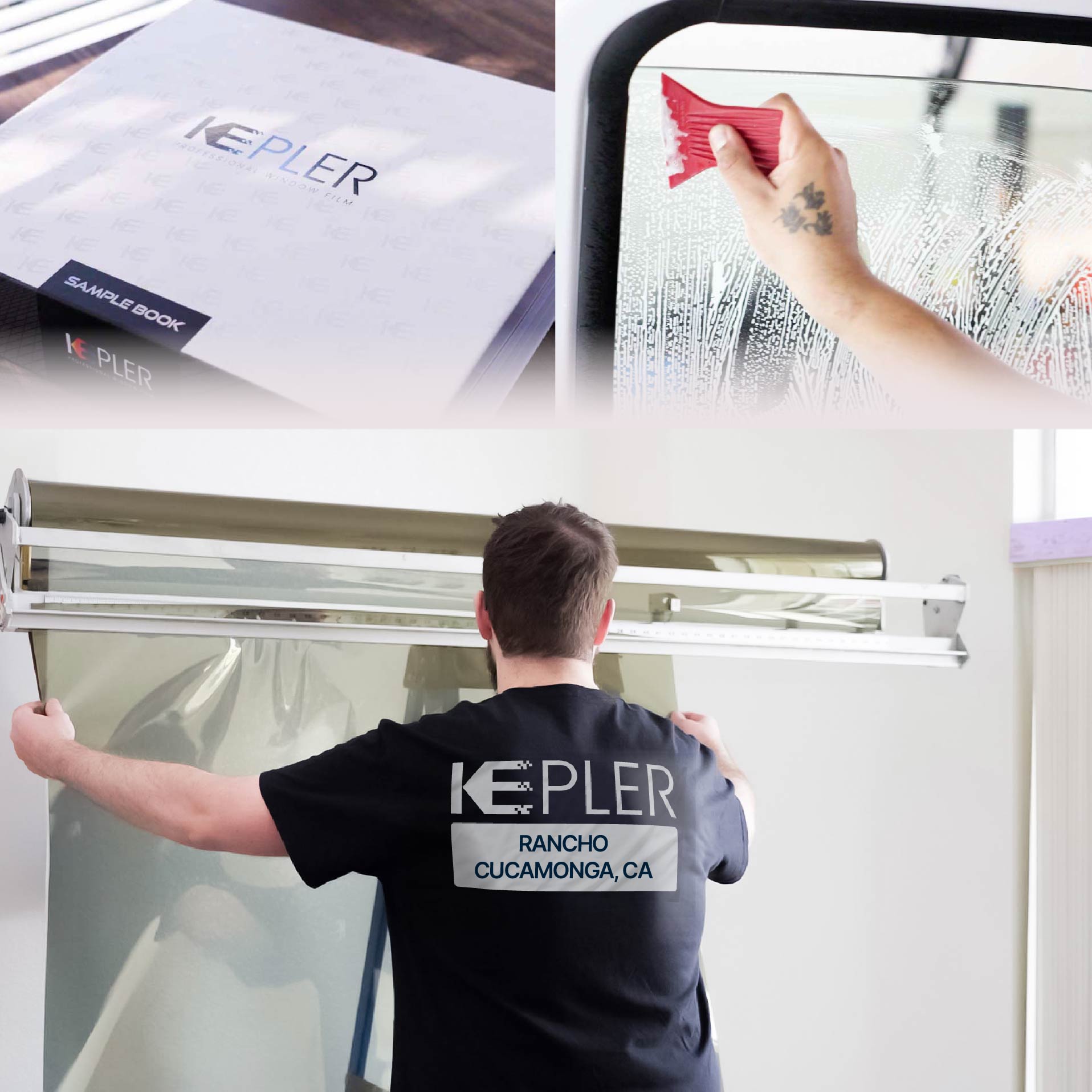 Kepler Specialist Installing Anti-Graffiti Film in Rancho Cucamonga, California
