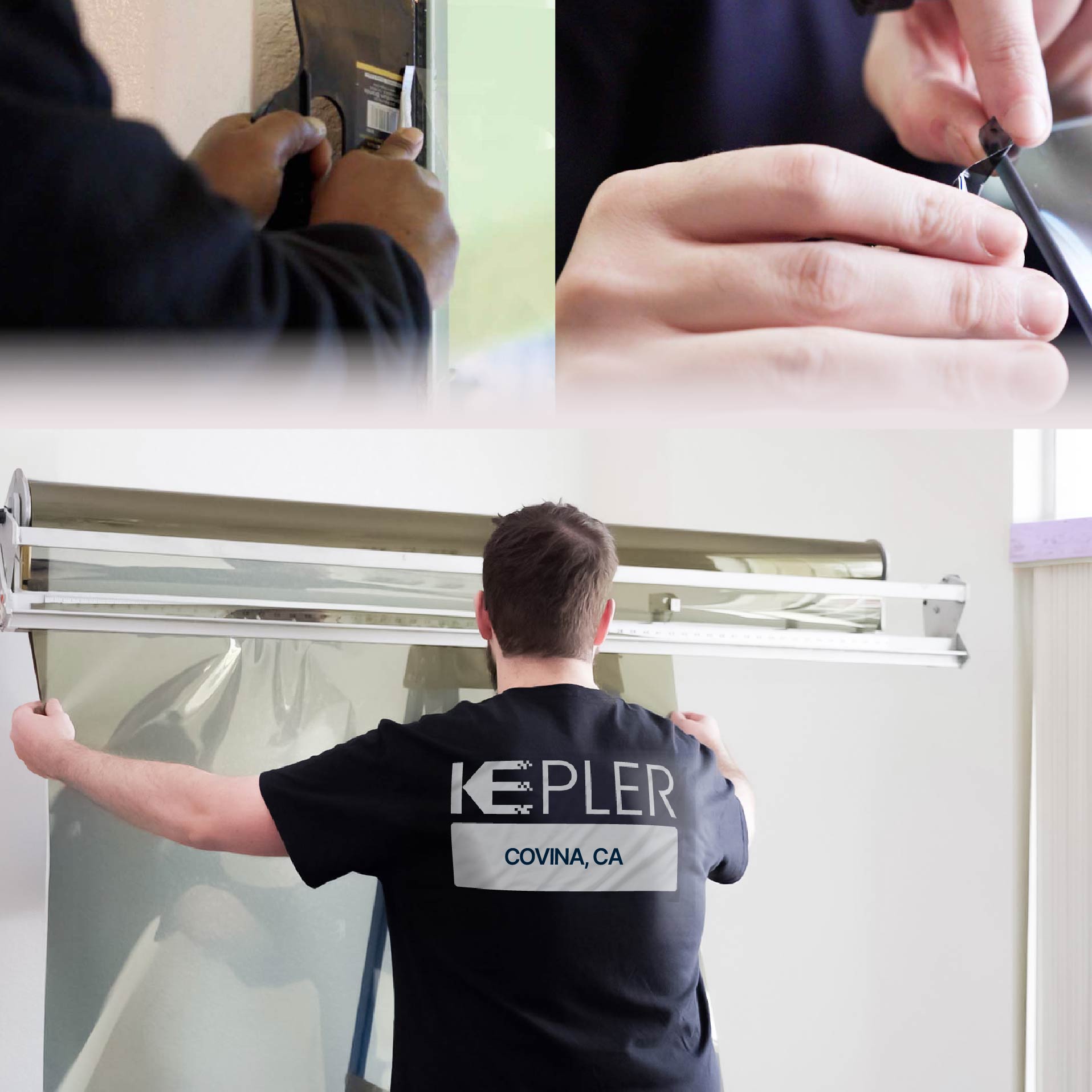 Kepler Specialist Installing Anti-Graffiti Film in Covina, California