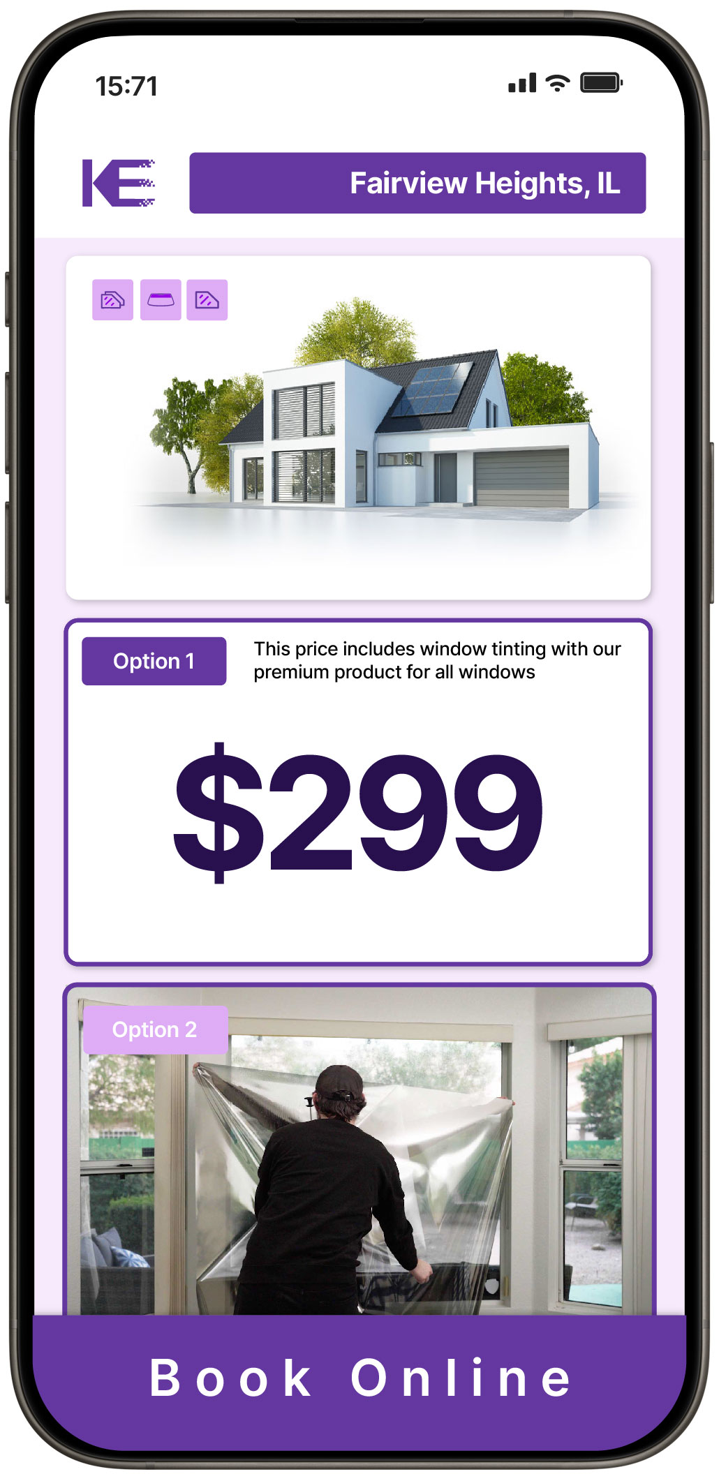 View Affordable Home Window Tinting Rates in Fairview Heights, Illinois