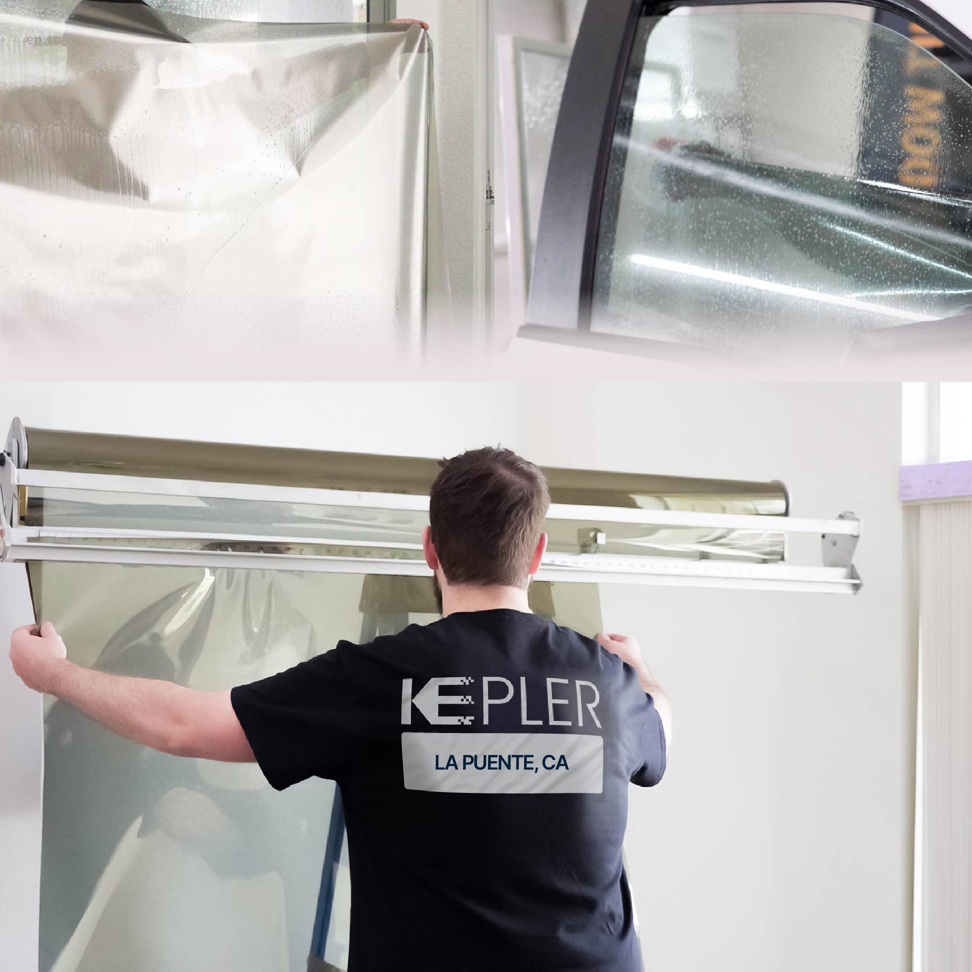 Kepler Specialist Installing Anti-Graffiti Film in La Puente, California