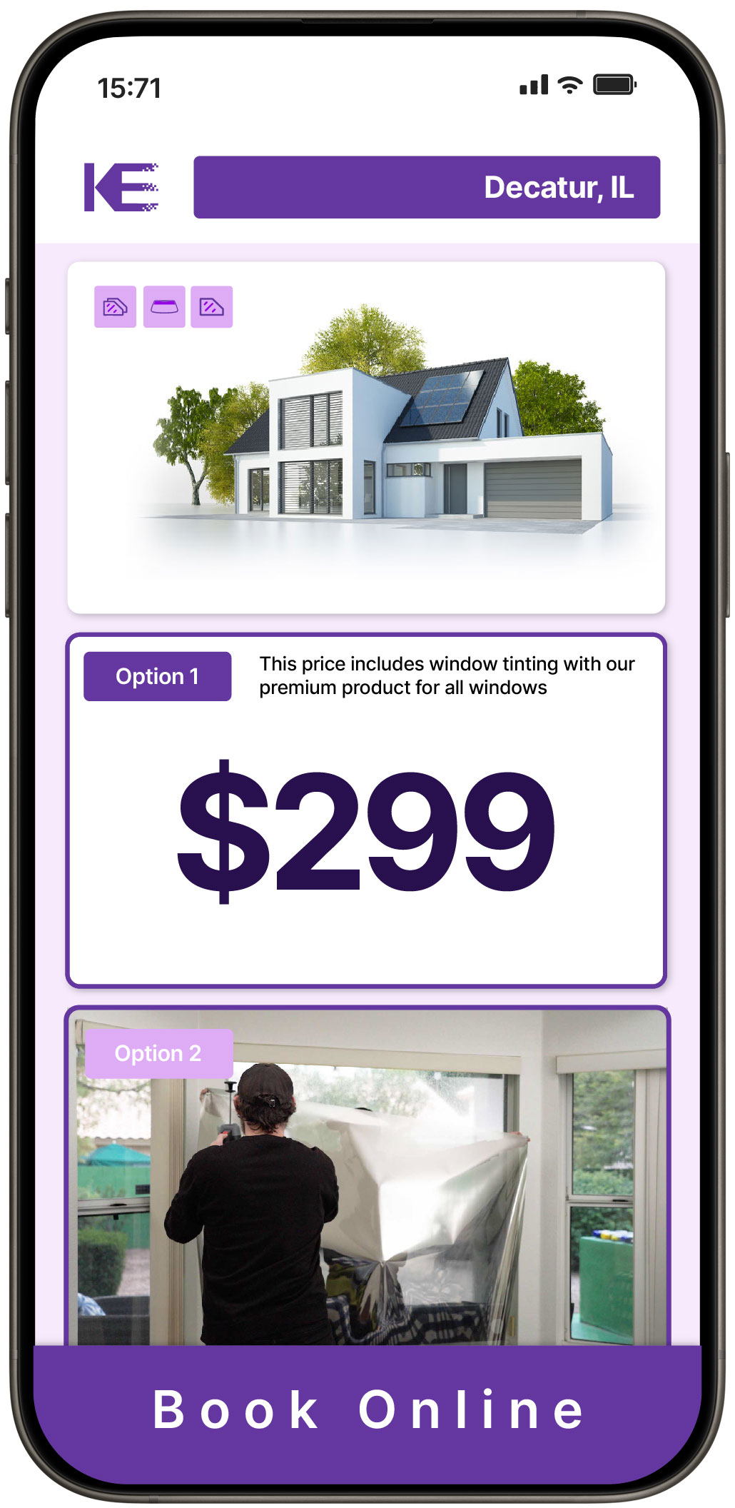 View Affordable Home Window Tinting Costs in Decatur, Illinois
