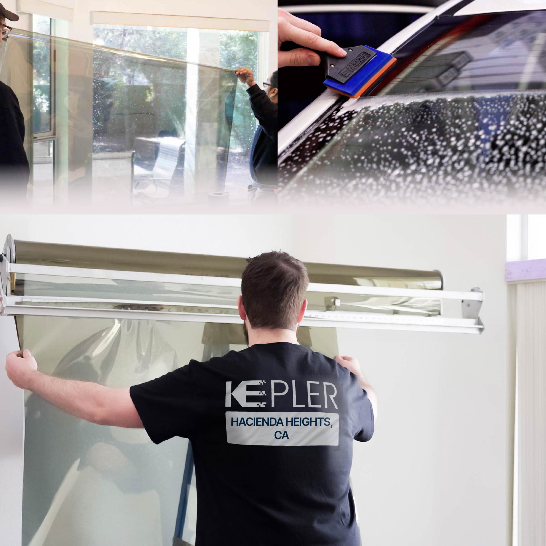 Kepler Specialist Installing Anti-Graffiti Film in Hacienda Heights, California