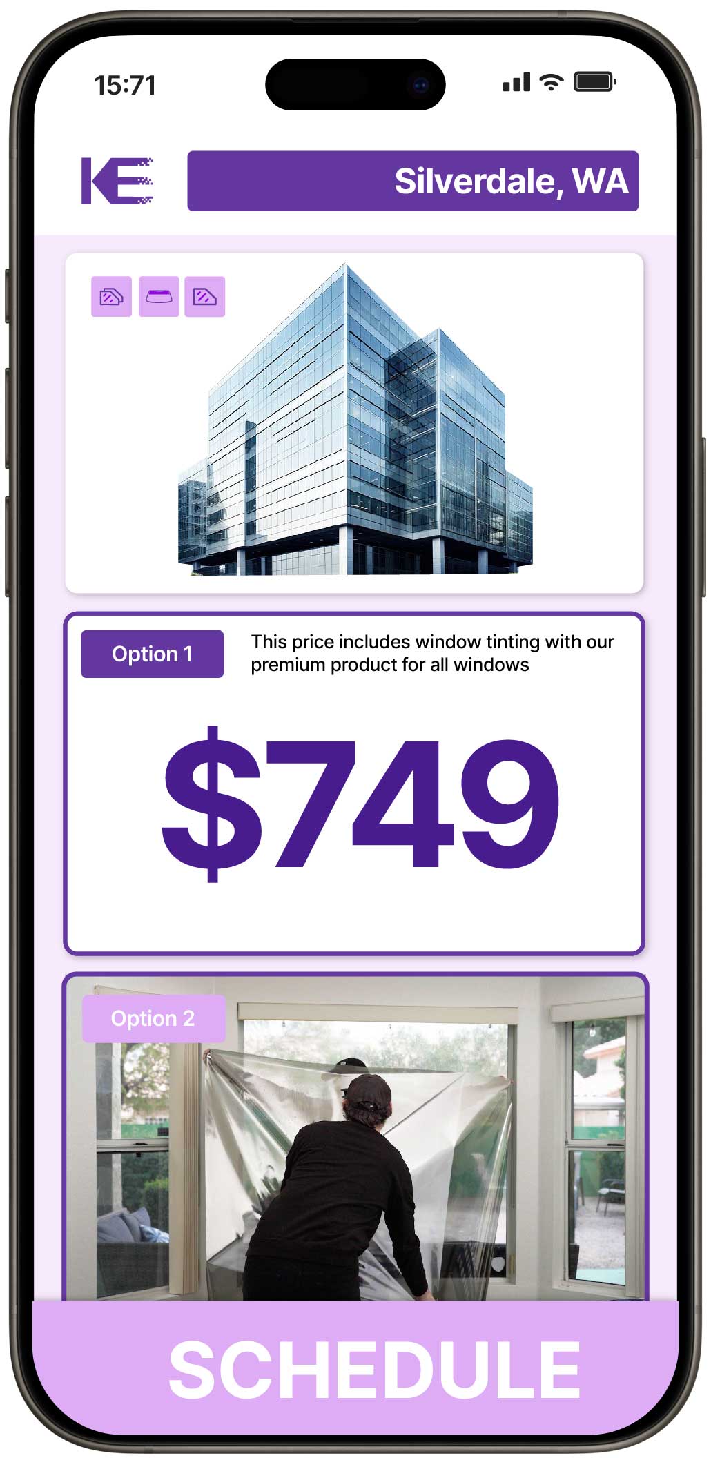 View Affordable Safety and Security Window Film Prices in Silverdale, Washington