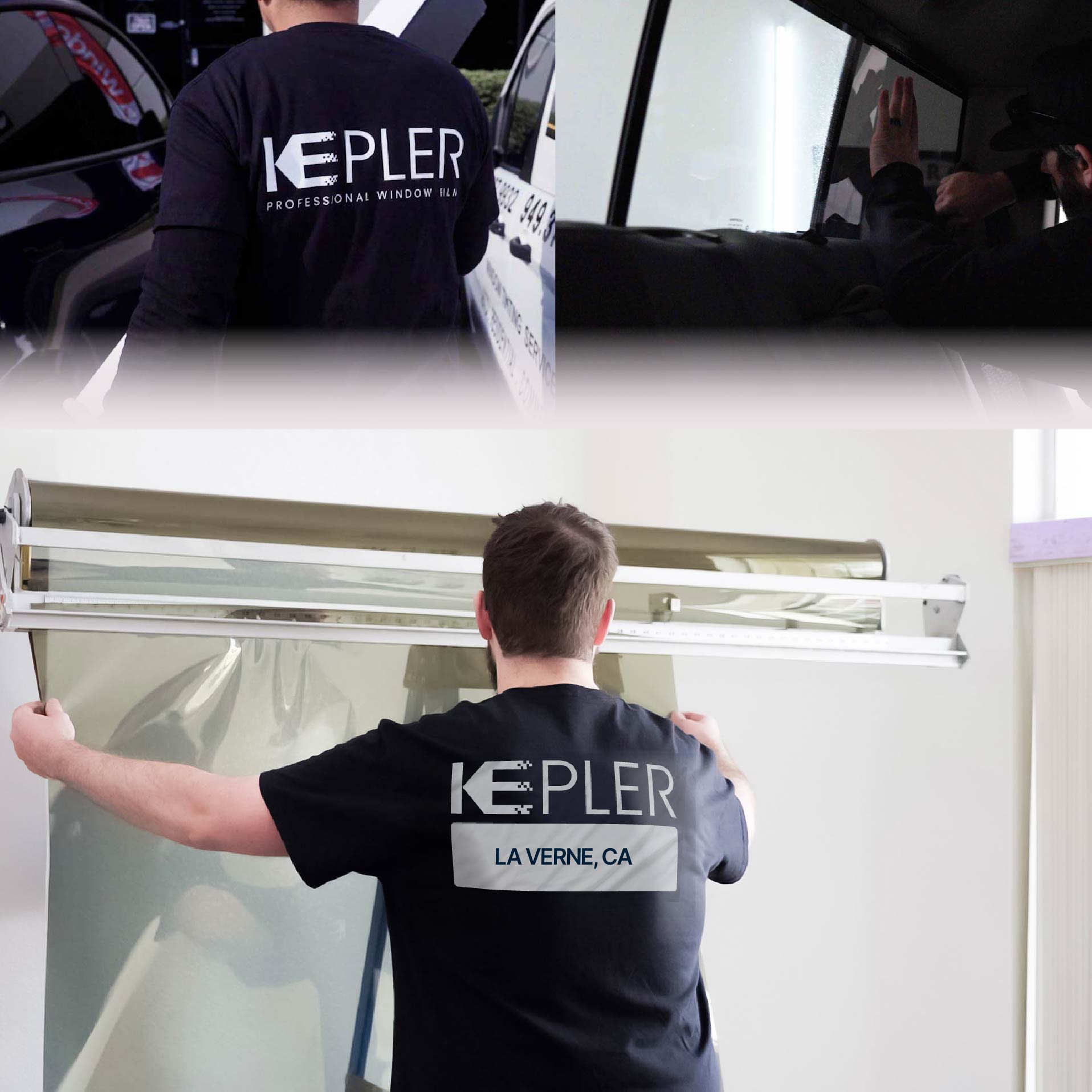 Kepler Specialist Installing Anti-Graffiti Film in La Verne, California