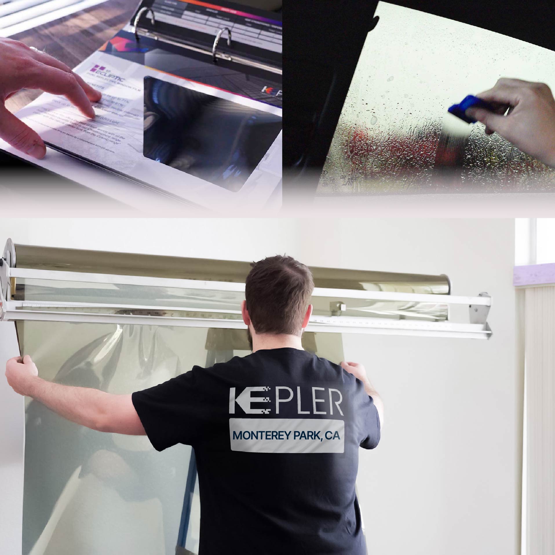 Kepler Specialist Installing Anti-Graffiti Film in Monterey Park, California