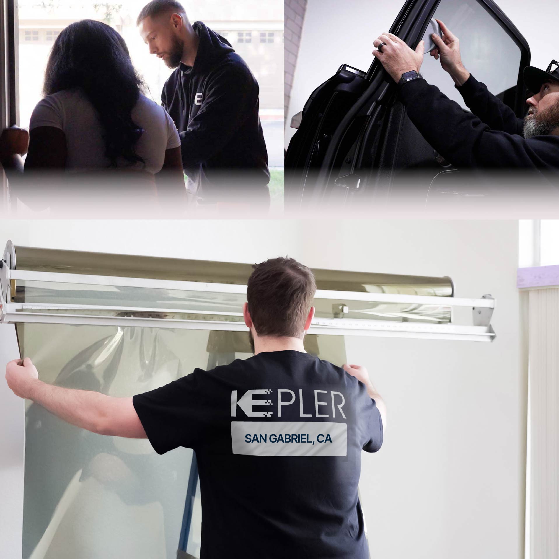Kepler Specialist Installing Anti-Graffiti Film in San Gabriel, California