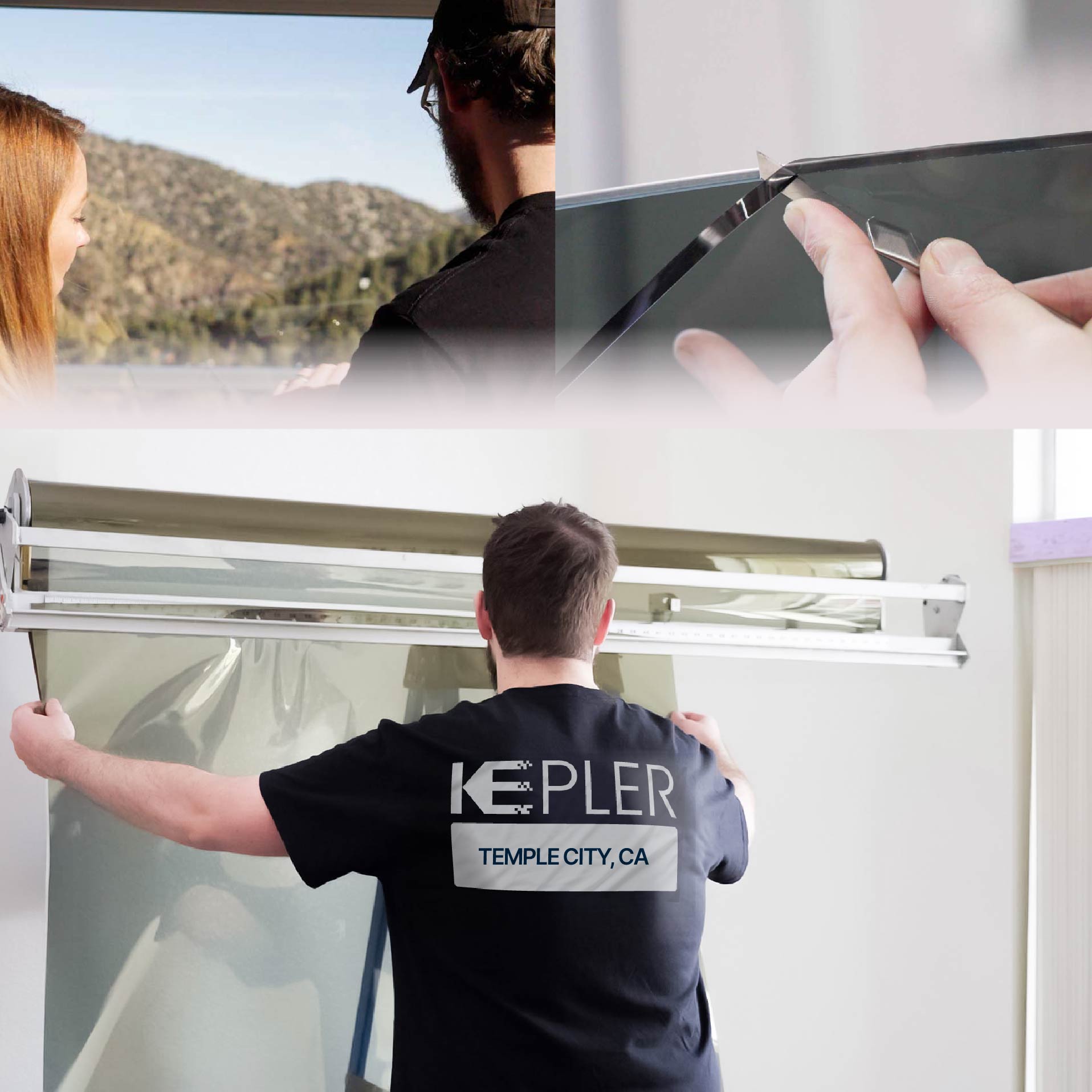 Kepler Specialist Installing Anti-Graffiti Film in Temple City, California