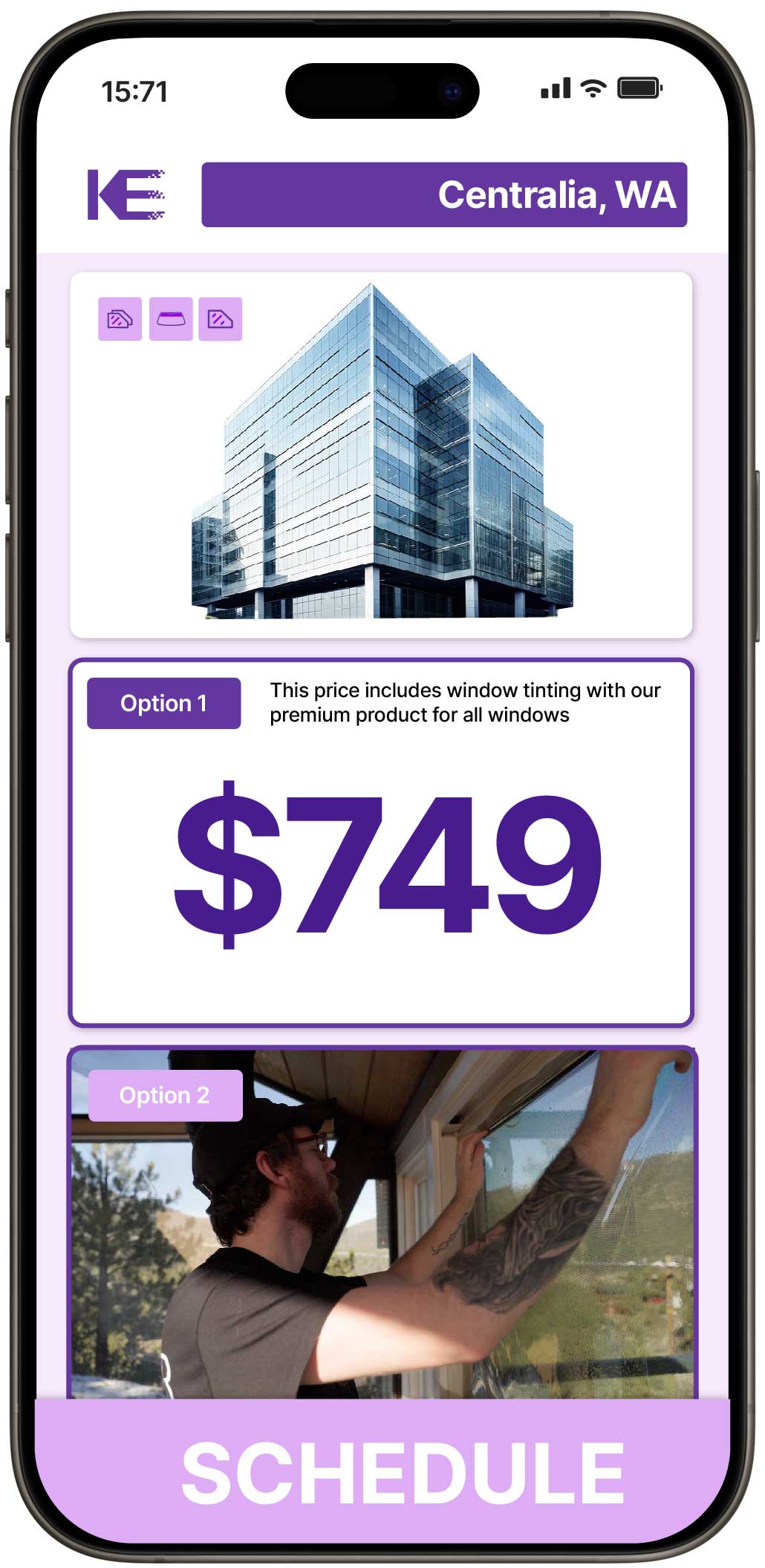 View Affordable Safety and Security Window Film Prices in Centralia, Washington