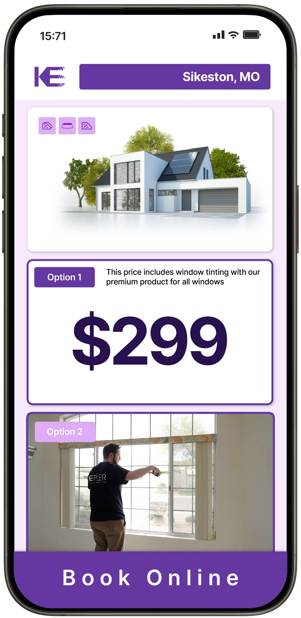 View Affordable Home Window Tinting Rates in Sikeston, Missouri