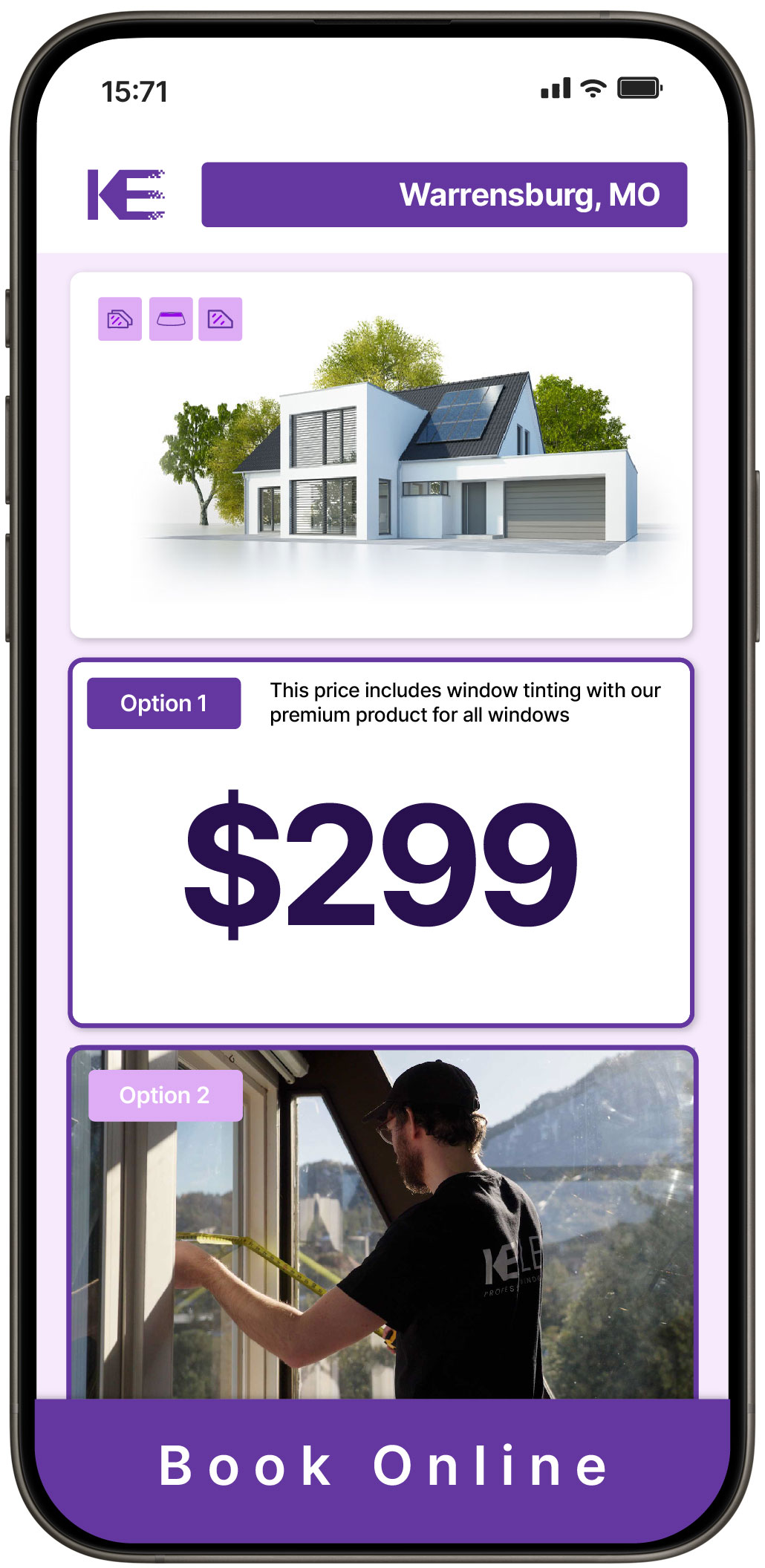 View Affordable Home Window Tinting Costs in Warrensburg, Missouri