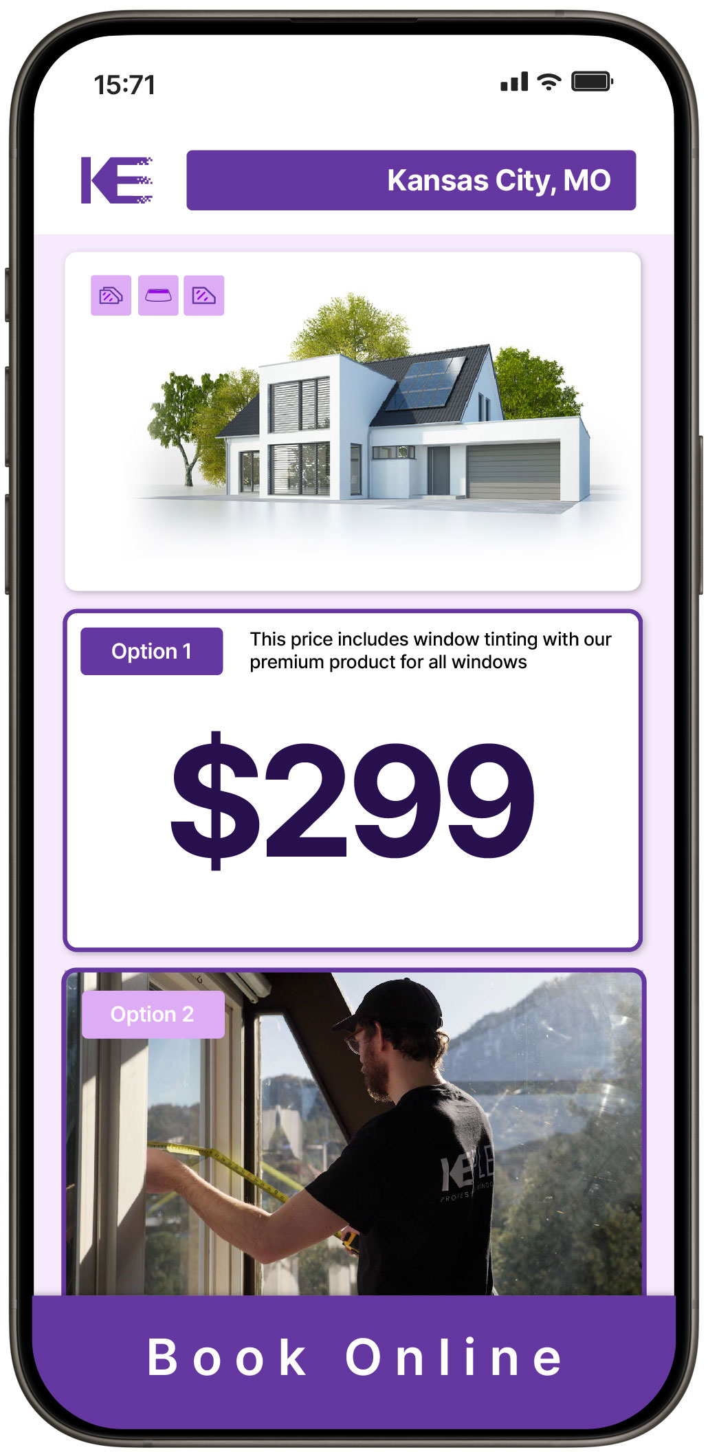View Reasonable Home Window Tinting Rates in Kansas City, Missouri