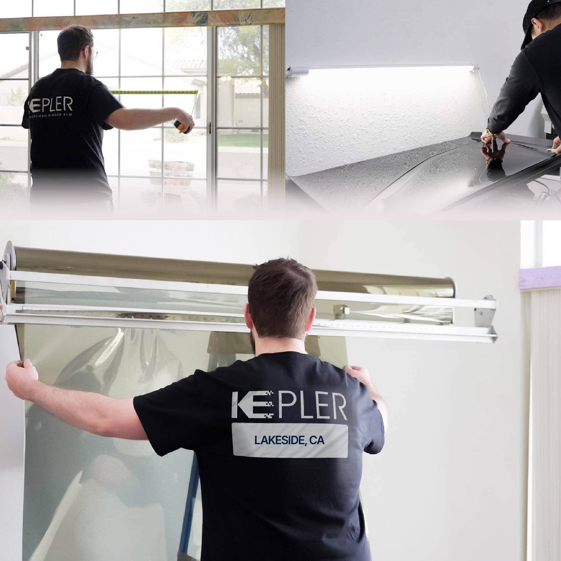 Kepler Specialist Installing Anti-Graffiti Film in Lakeside, California