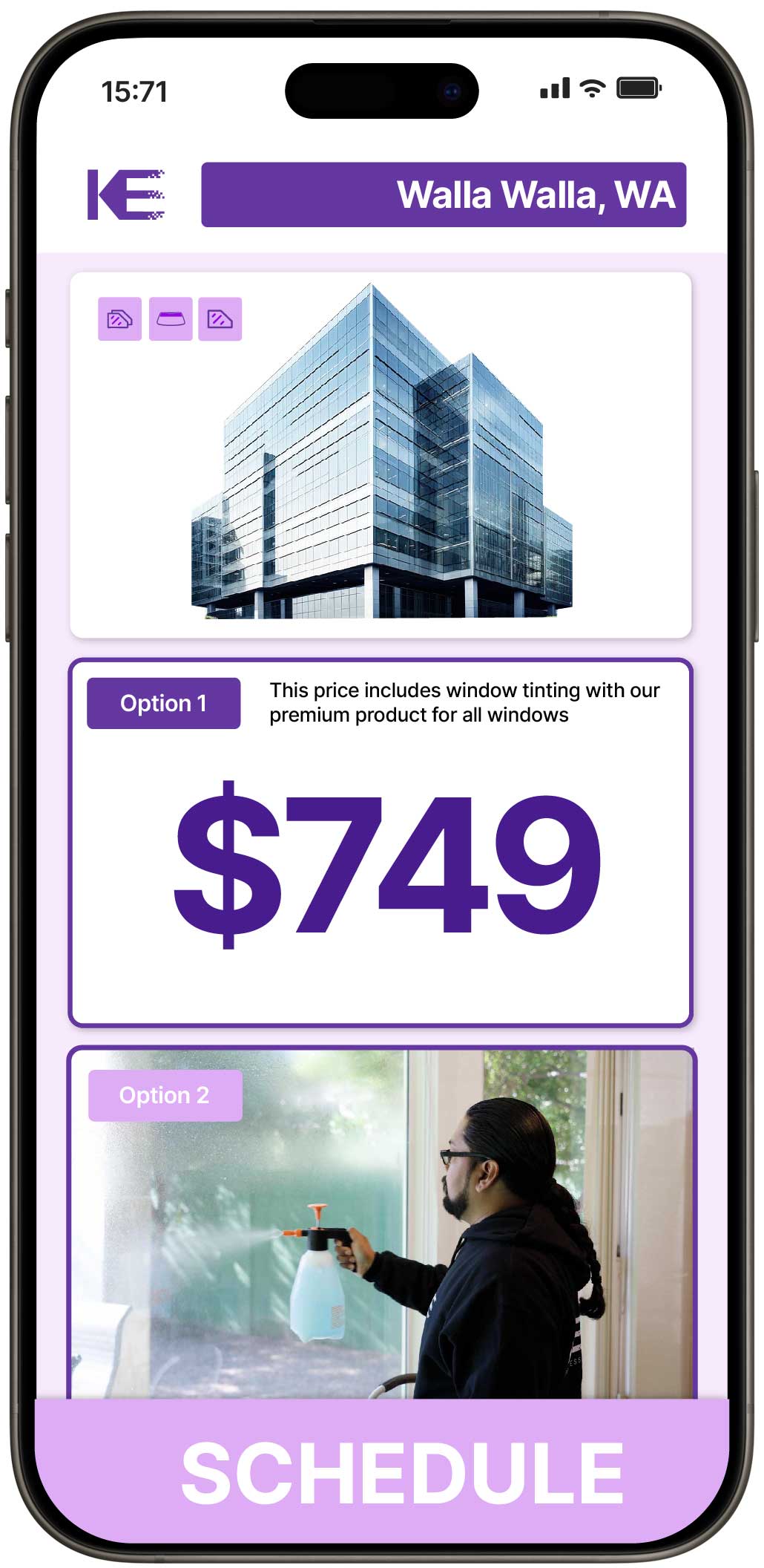 View Reasonable Safety and Security Window Film Rates in Walla Walla, Washington