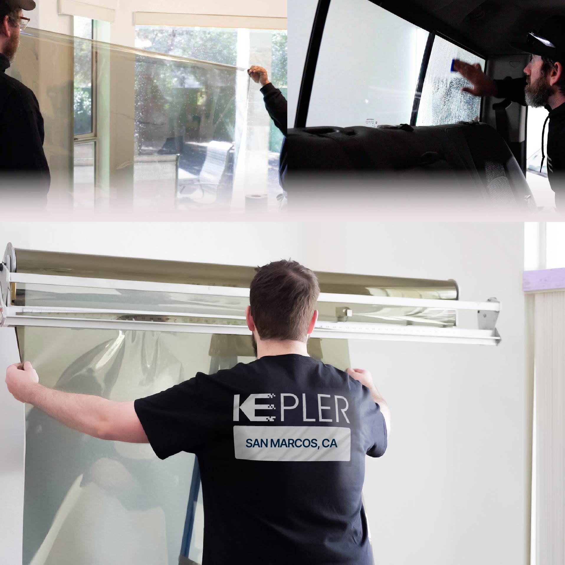 Kepler Specialist Installing Anti-Graffiti Film in San Marcos, California