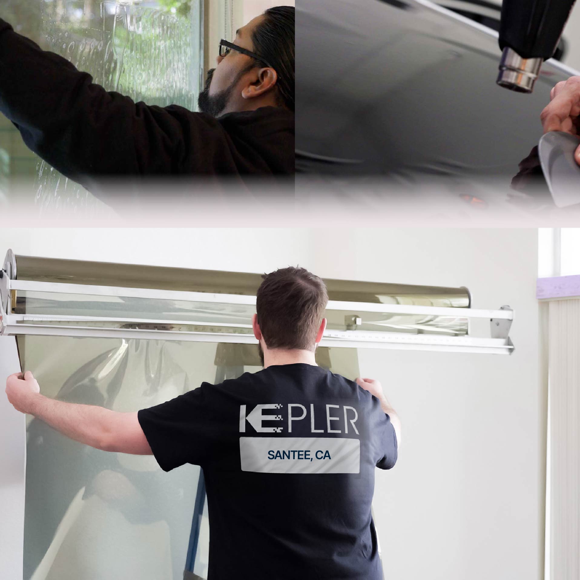 Kepler Specialist Installing Anti-Graffiti Film in Santee, California