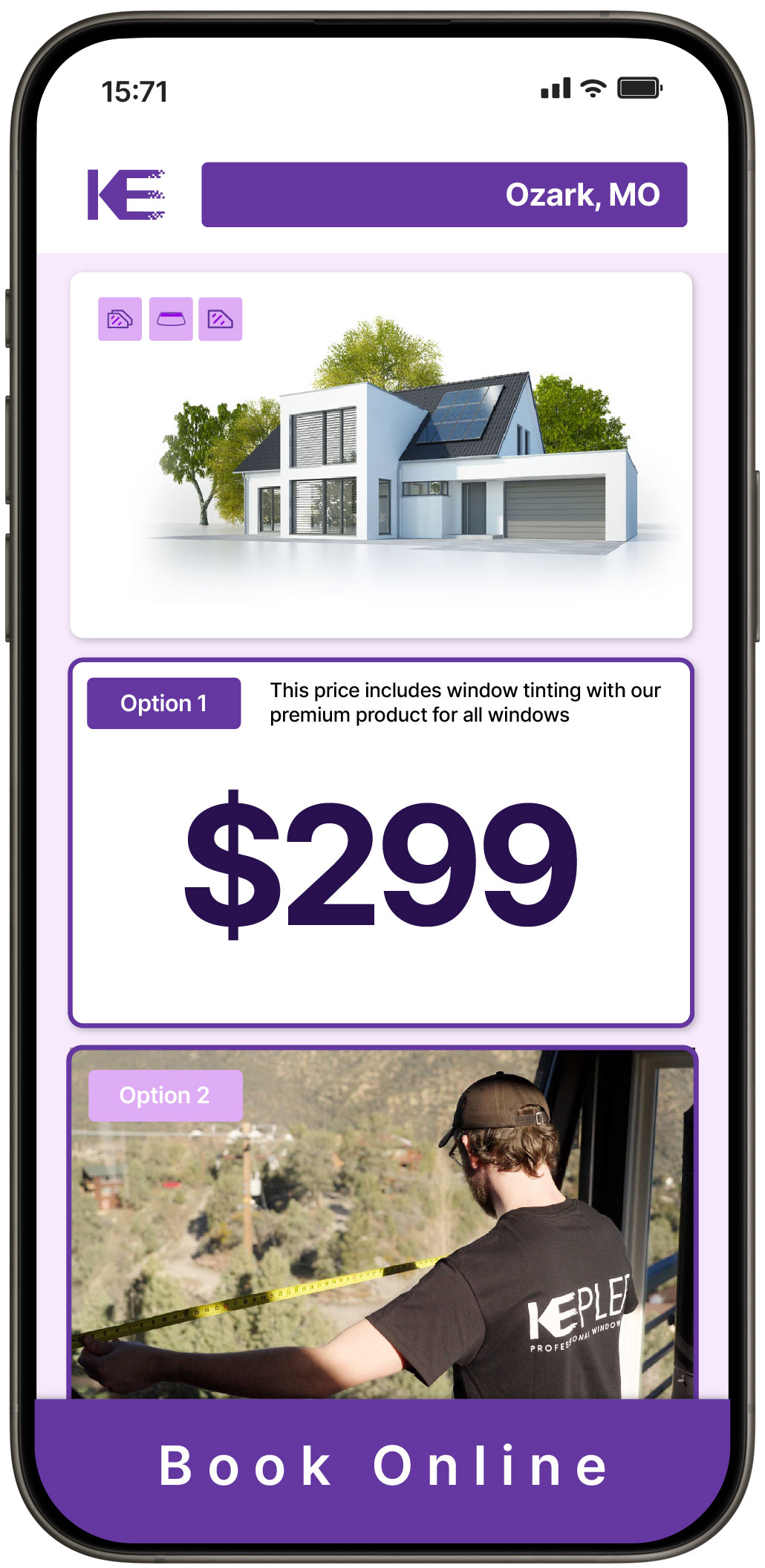 View Reasonable Home Window Tinting Rates in Ozark, Missouri