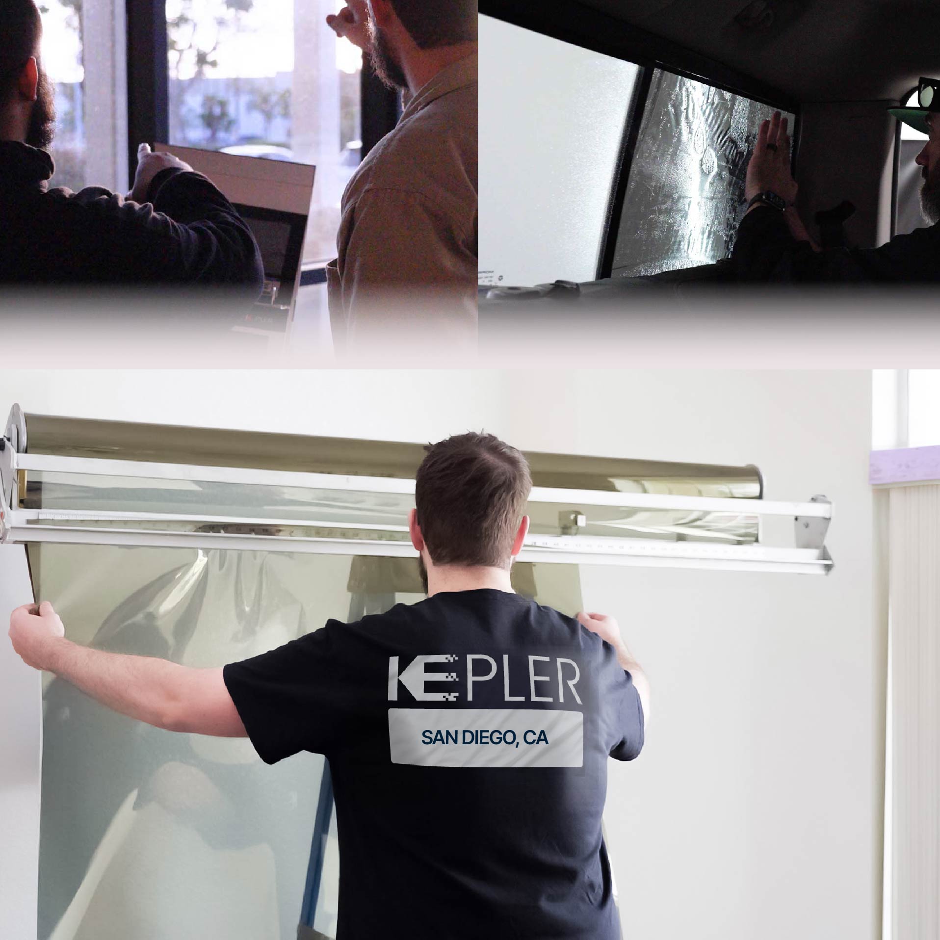 Kepler Specialist Installing Anti-Graffiti Film in San Diego, California
