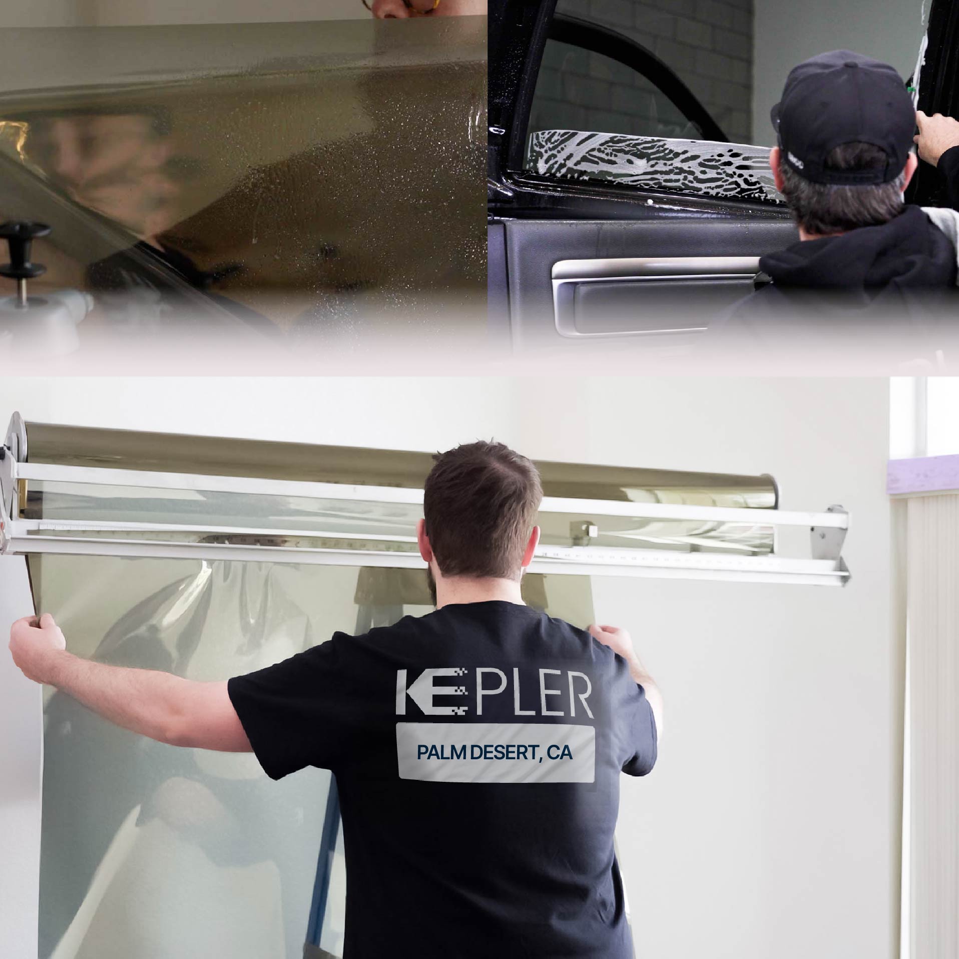 Kepler Specialist Installing Anti-Graffiti Film in Palm Desert, California