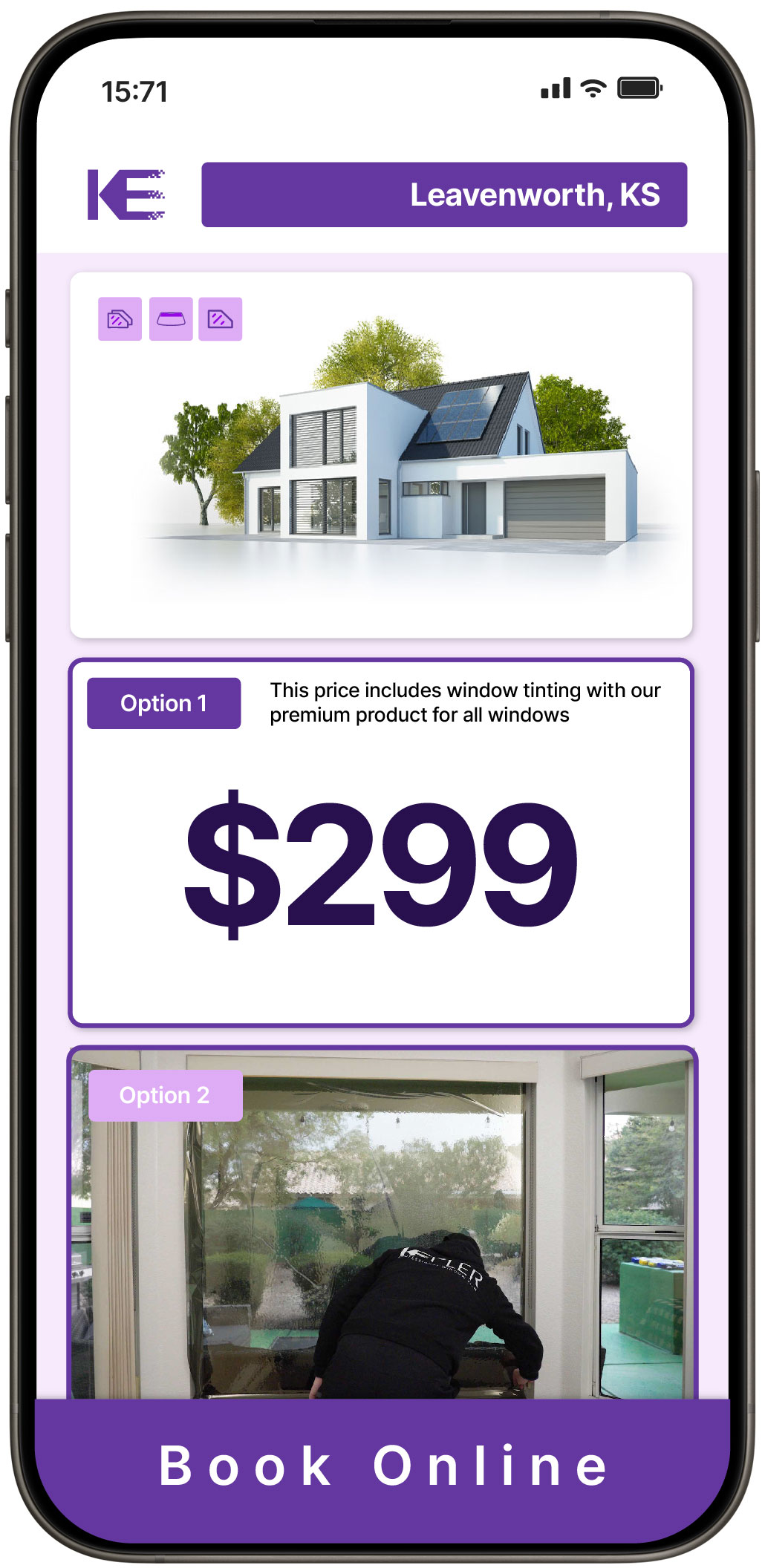 View Reasonable Home Window Tinting Rates in Leavenworth, Kansas