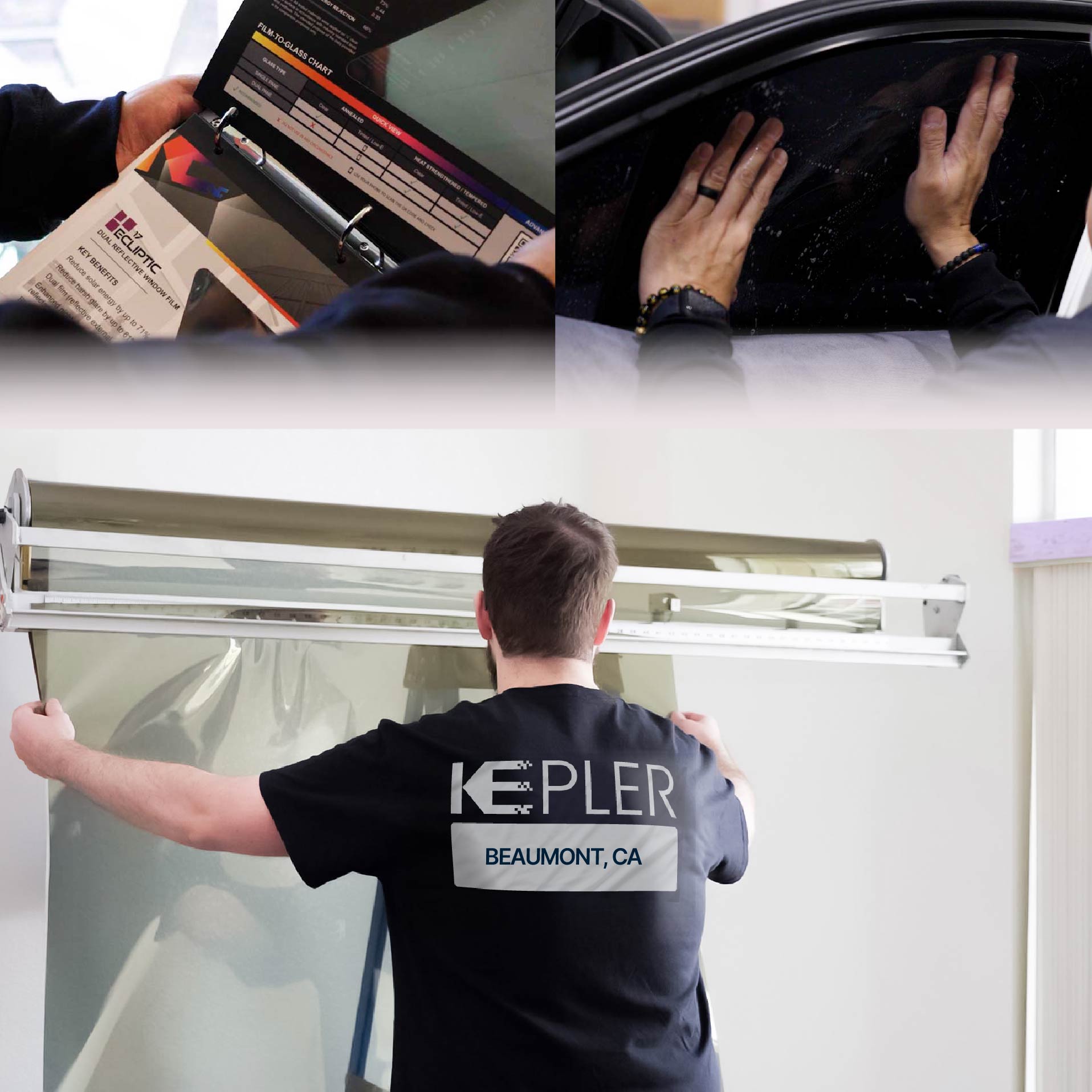 Kepler Specialist Installing Anti-Graffiti Film in Beaumont, California
