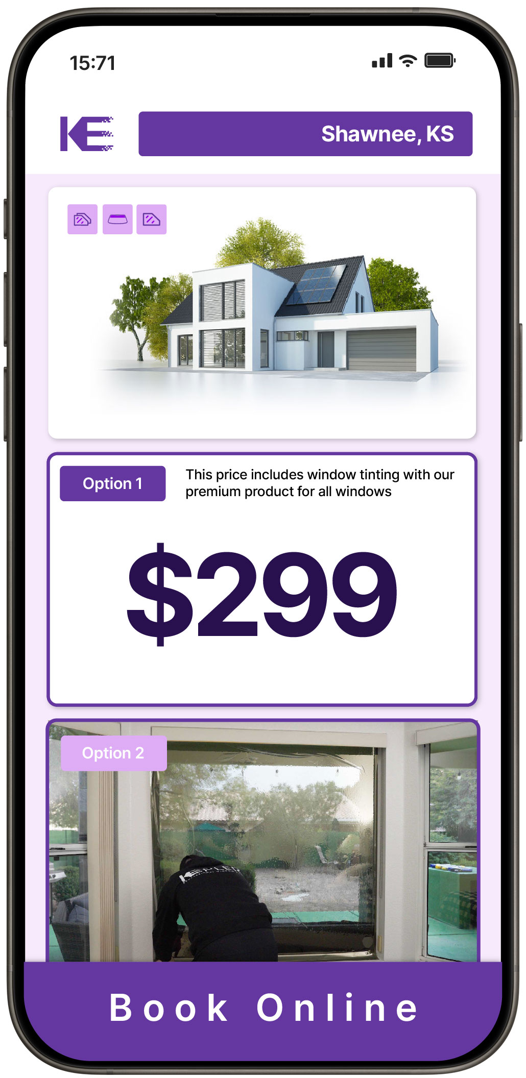 View Reasonable Home Window Tinting Prices in Shawnee, Kansas