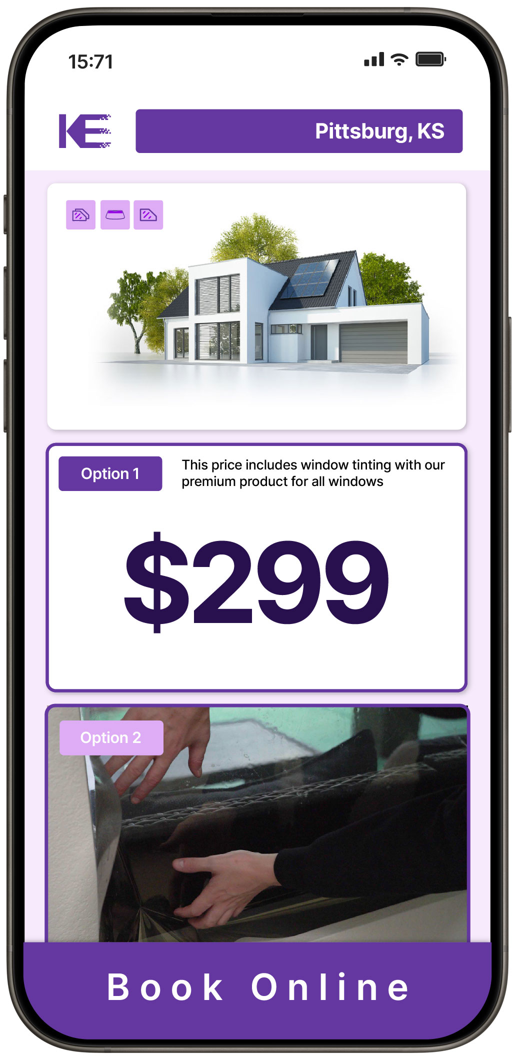 View Affordable Home Window Tinting Costs in Pittsburg, Kansas