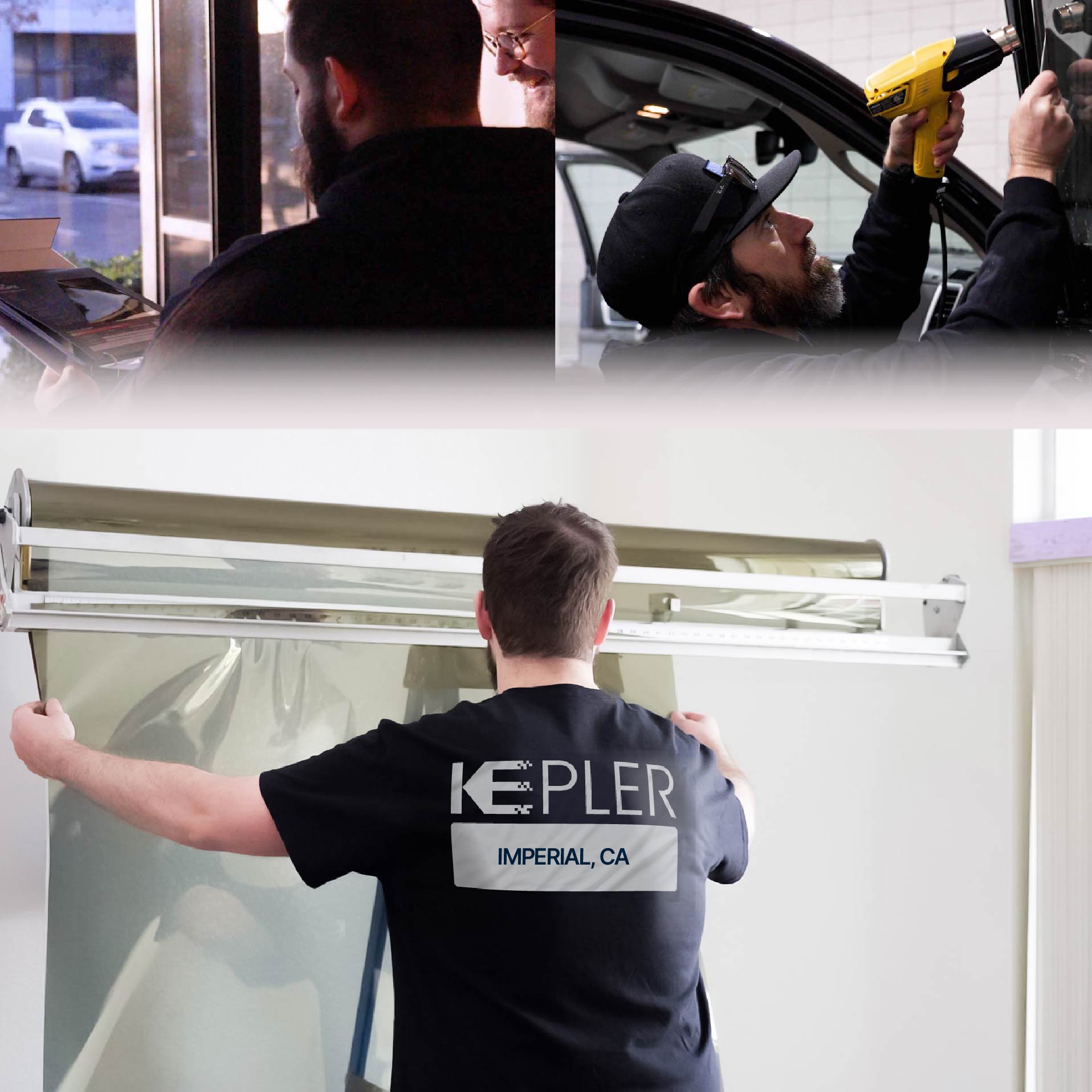 Kepler Specialist Installing Anti-Graffiti Film in Imperial, California