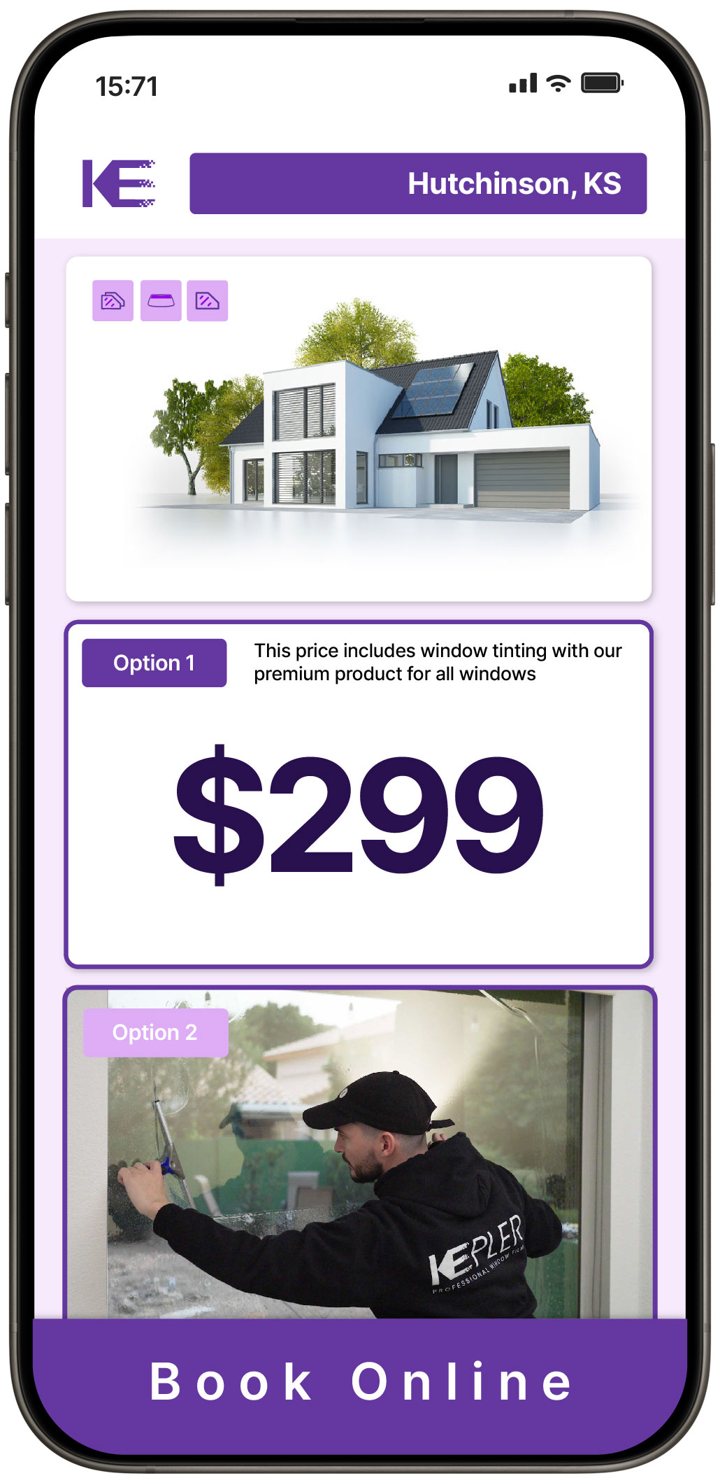 View Affordable Home Window Tinting Prices in Hutchinson, Kansas