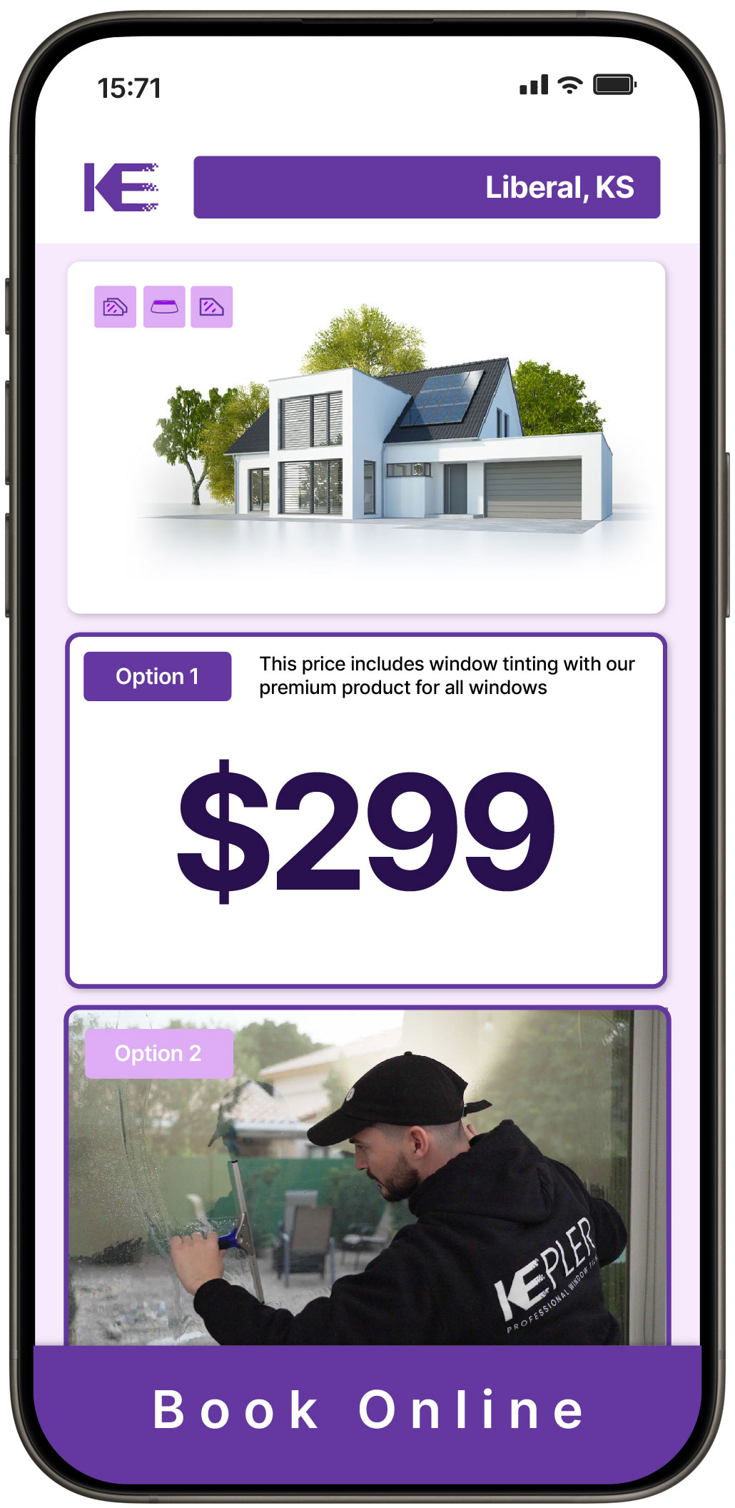 View Reasonable Home Window Tinting Costs in Liberal, Kansas