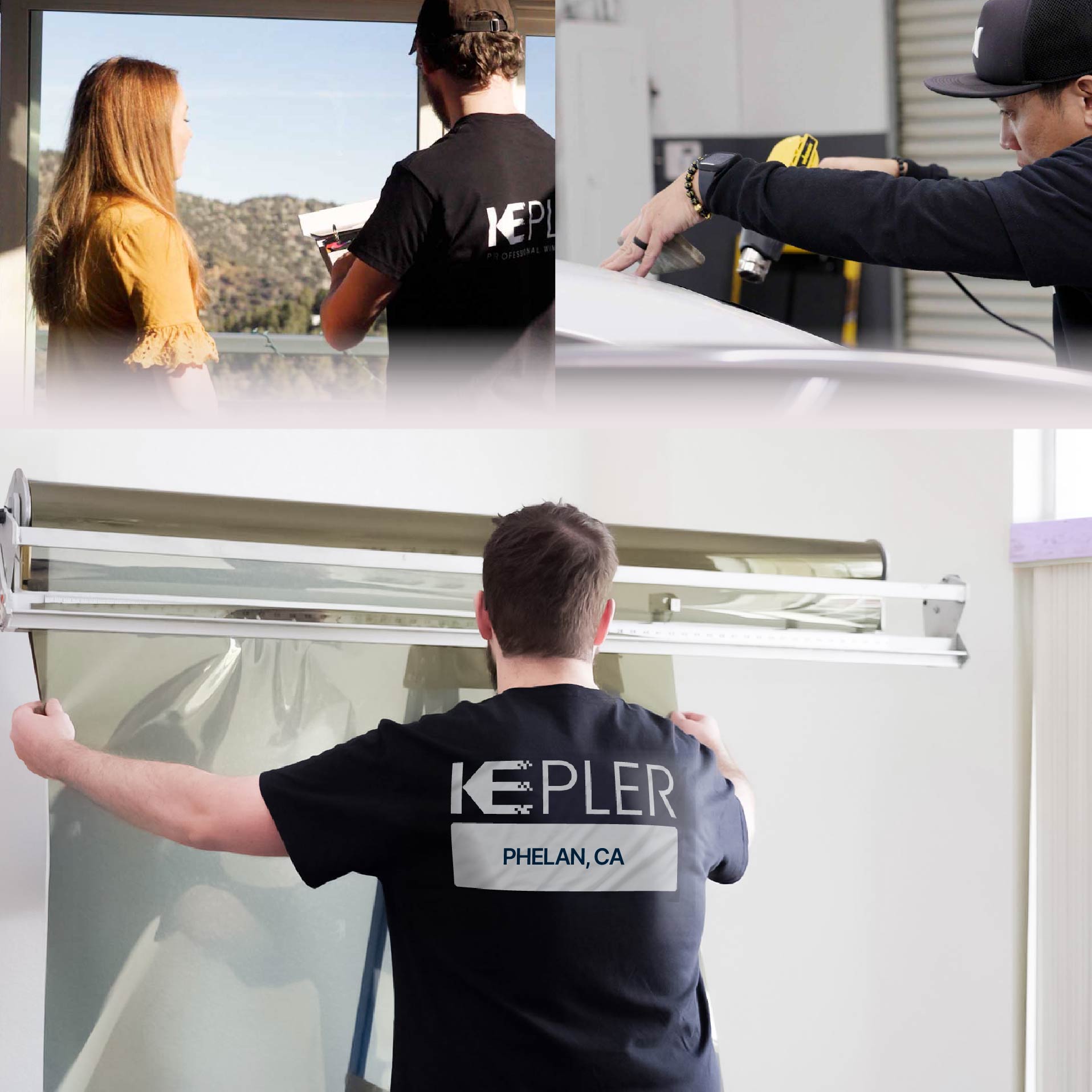 Kepler Specialist Installing Anti-Graffiti Film in Phelan, California
