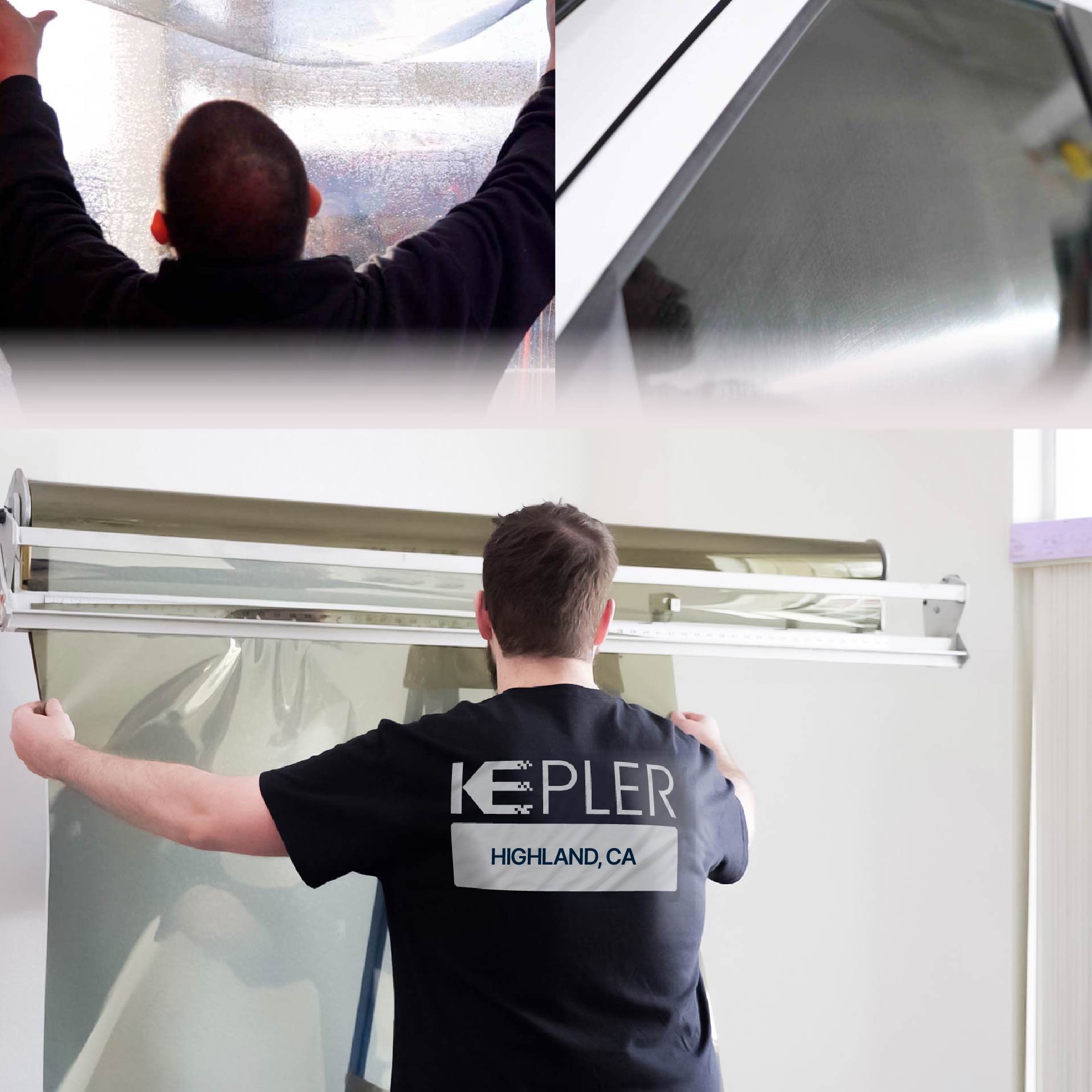 Kepler Specialist Installing Anti-Graffiti Film in Highland, California