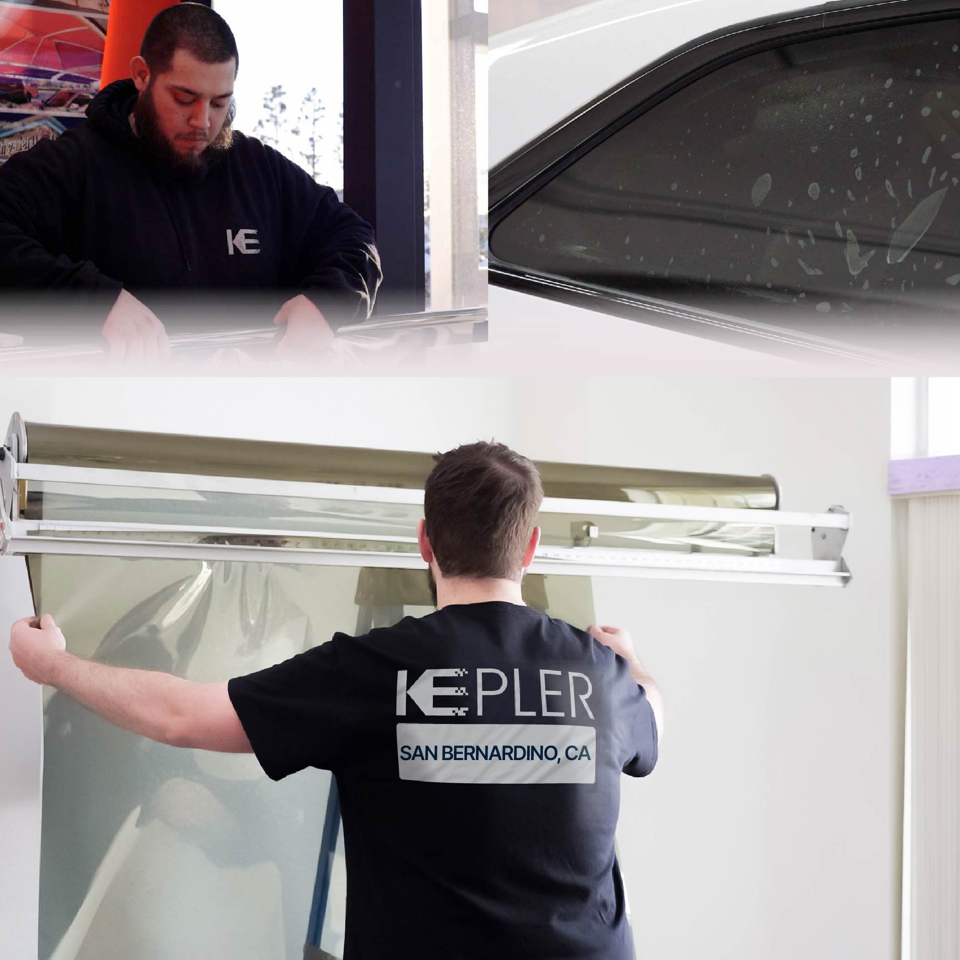 Kepler Specialist Installing Anti-Graffiti Film in San Bernardino, California