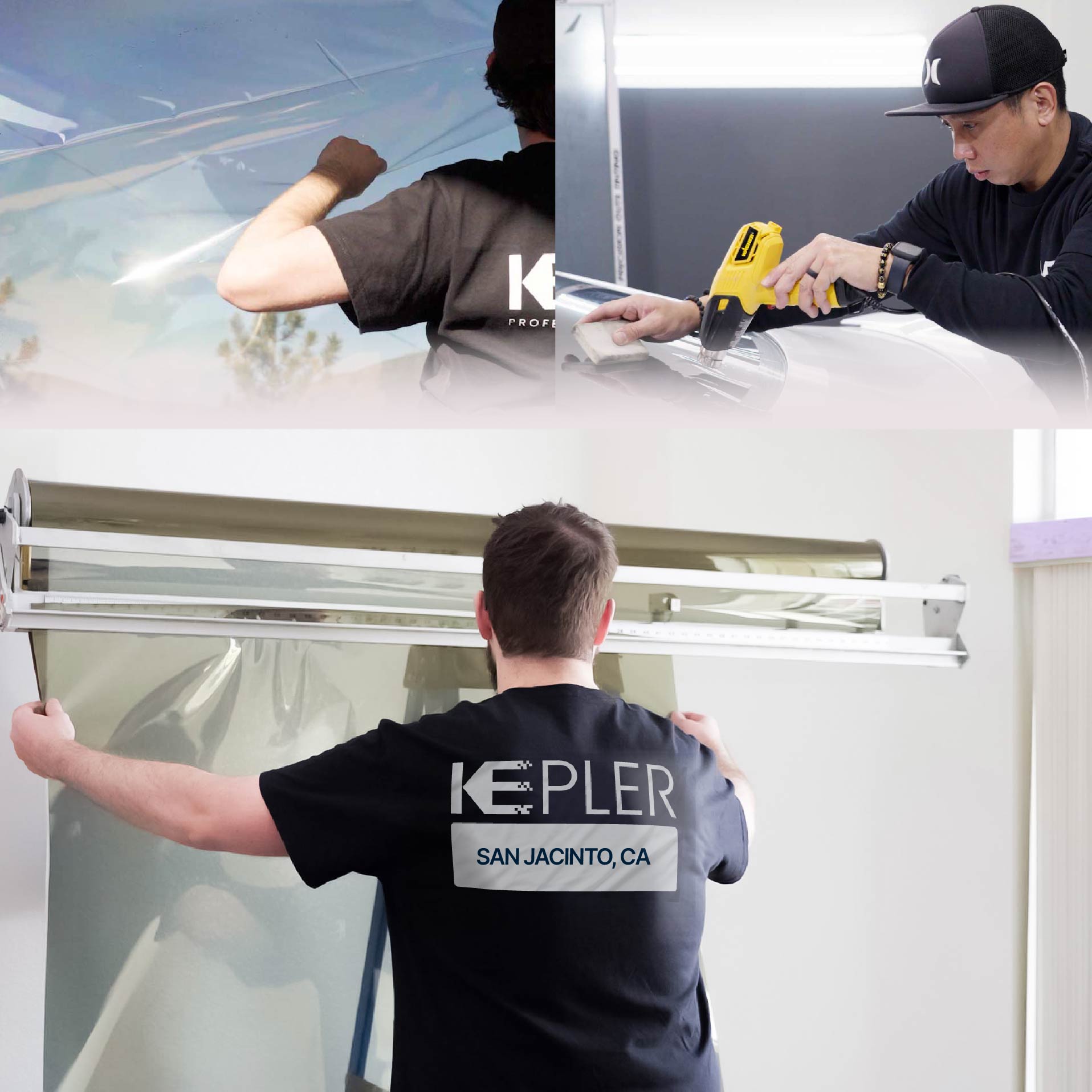 Kepler Specialist Installing Anti-Graffiti Film in San Jacinto, California